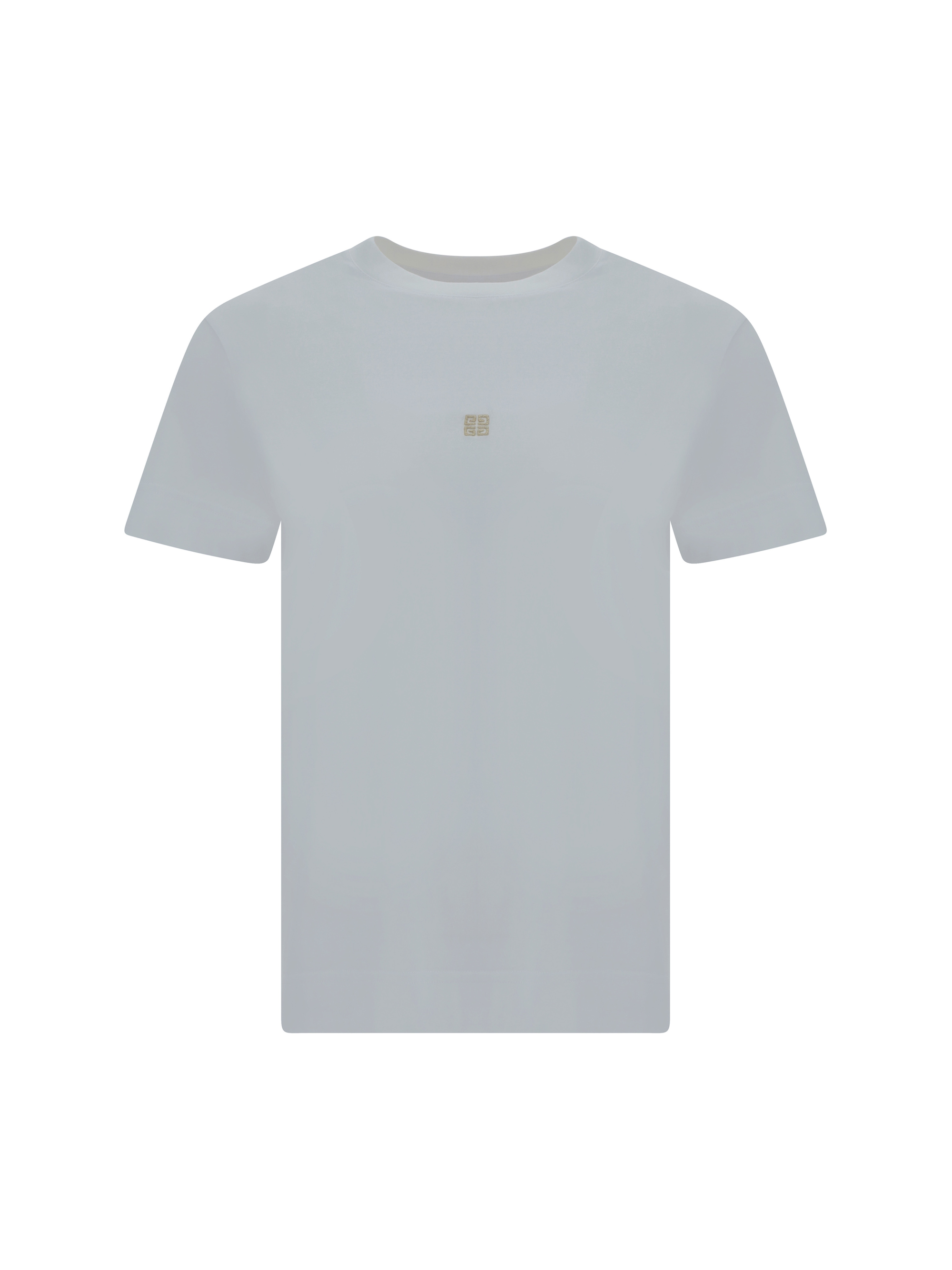 Givenchy T-shirt In White/golden