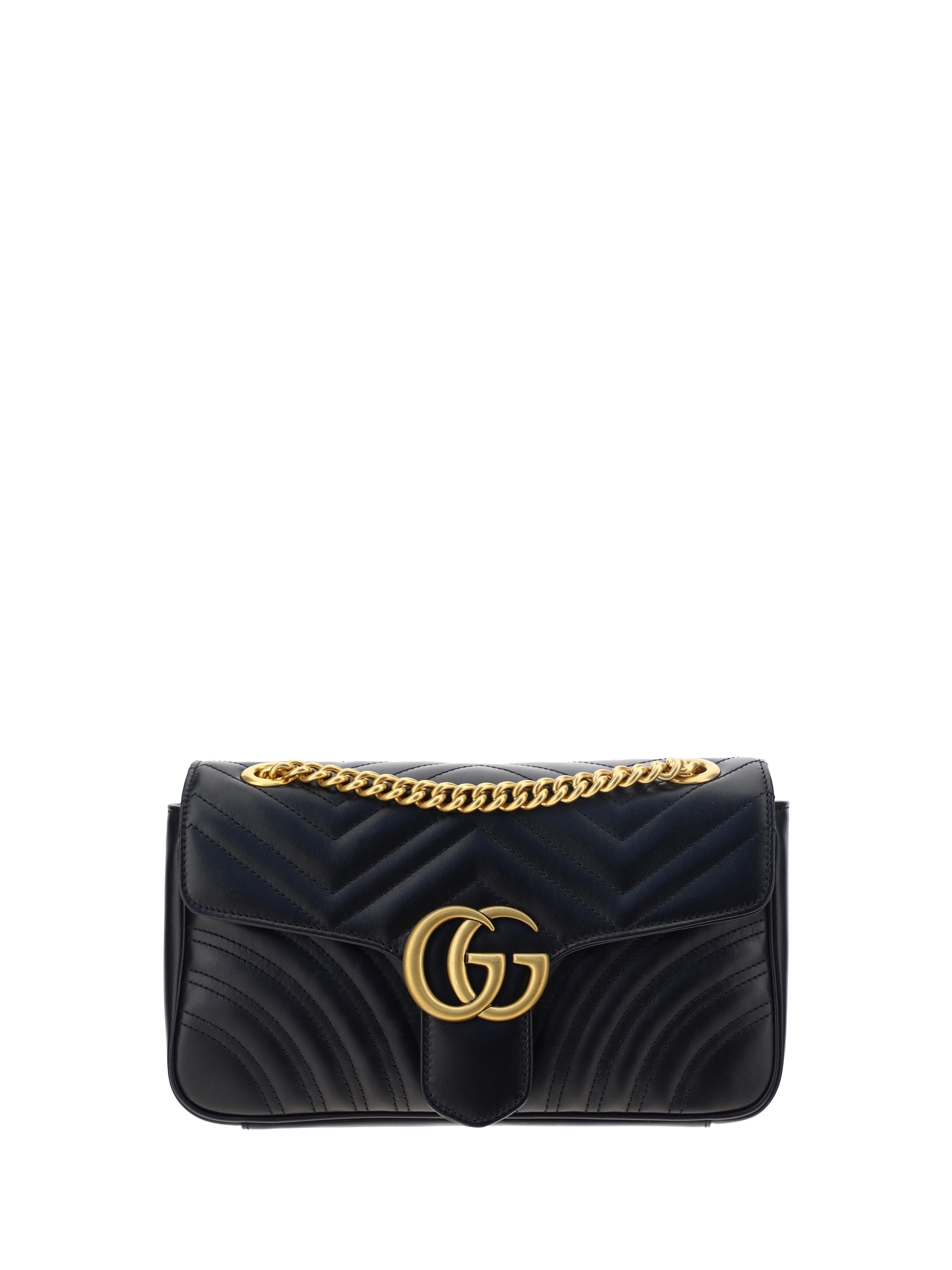 Gucci Gg Marmont 2.0 Shoulder Bag In Black