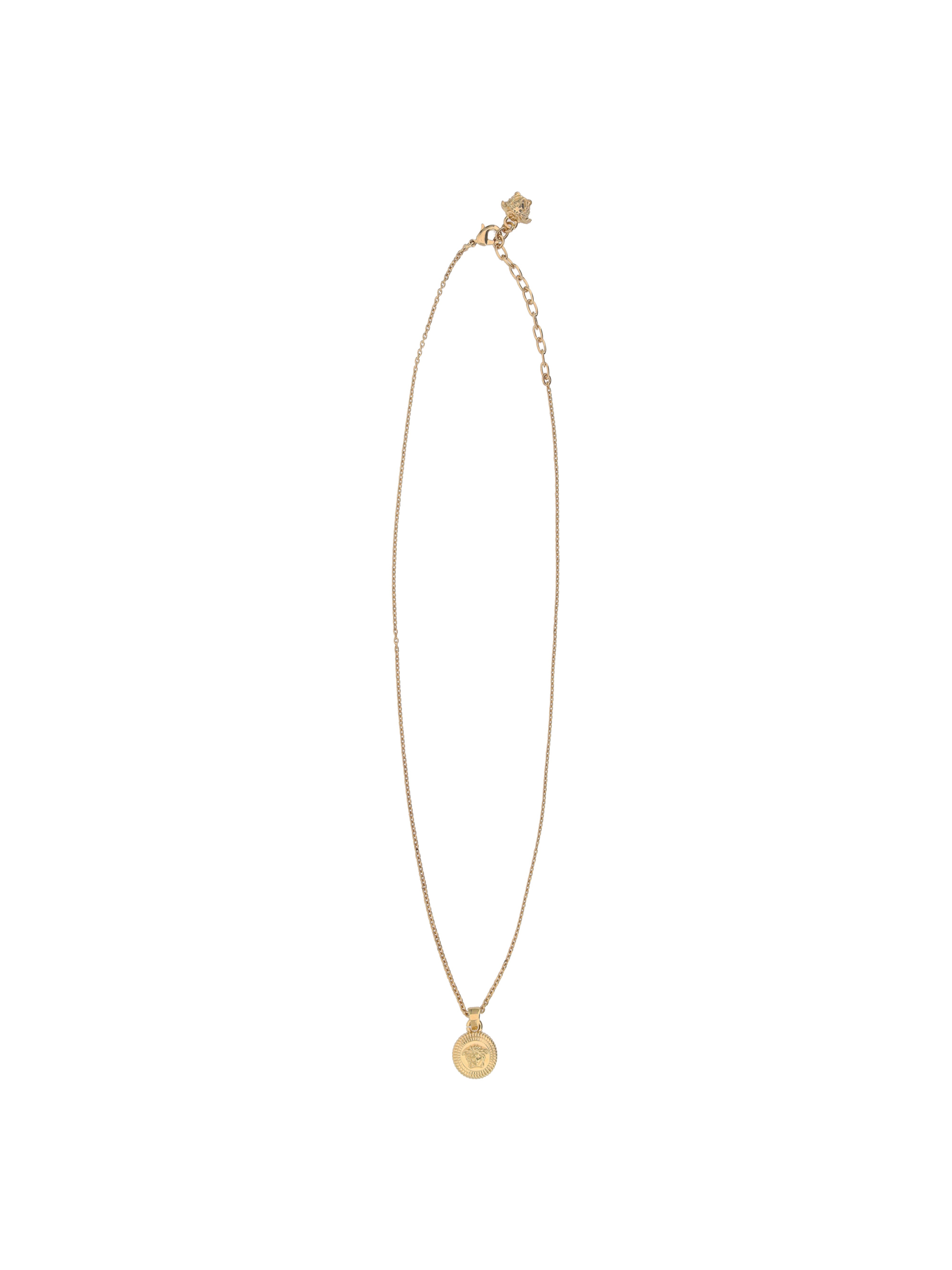 Shop Versace Necklace In  Gold