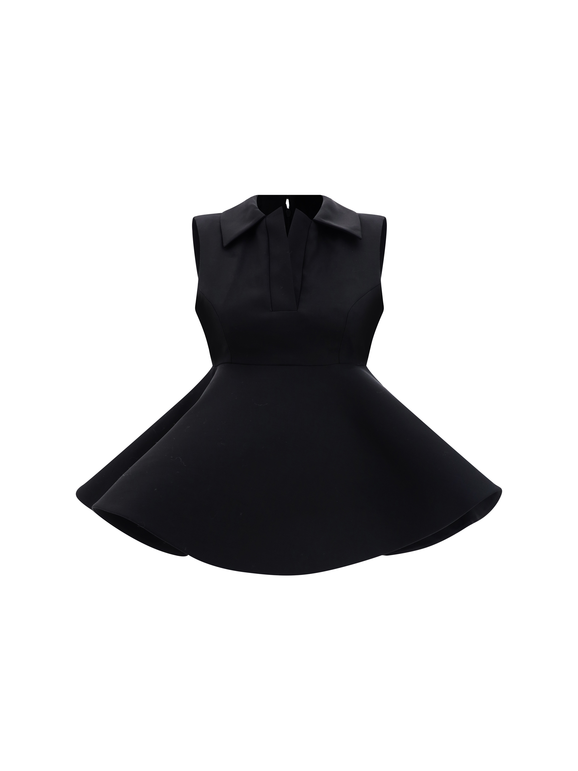 Shop Jacquemus Le Haut Spalla Top In Black