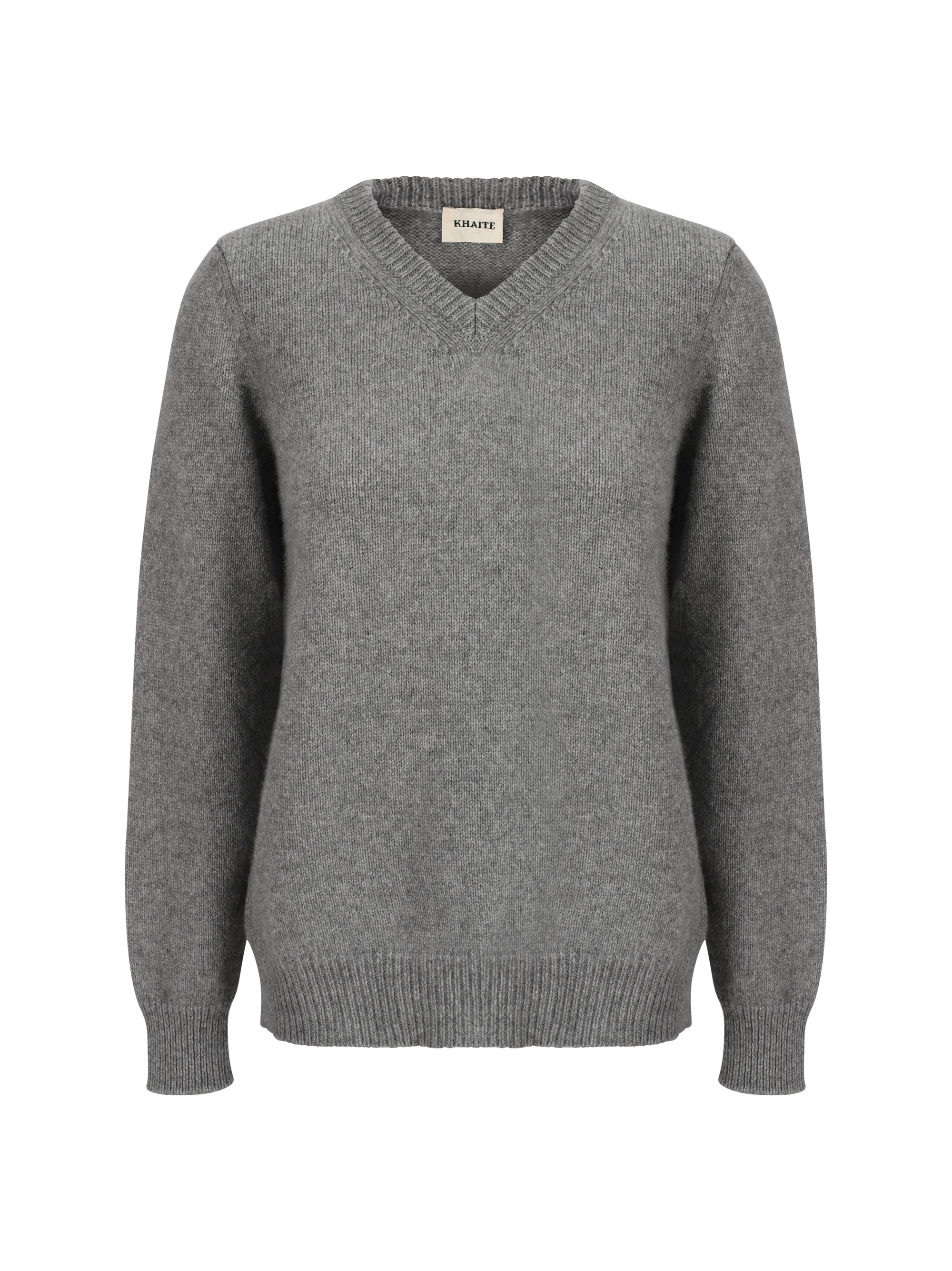 Shop Khaite Inga Sweater In Sterling