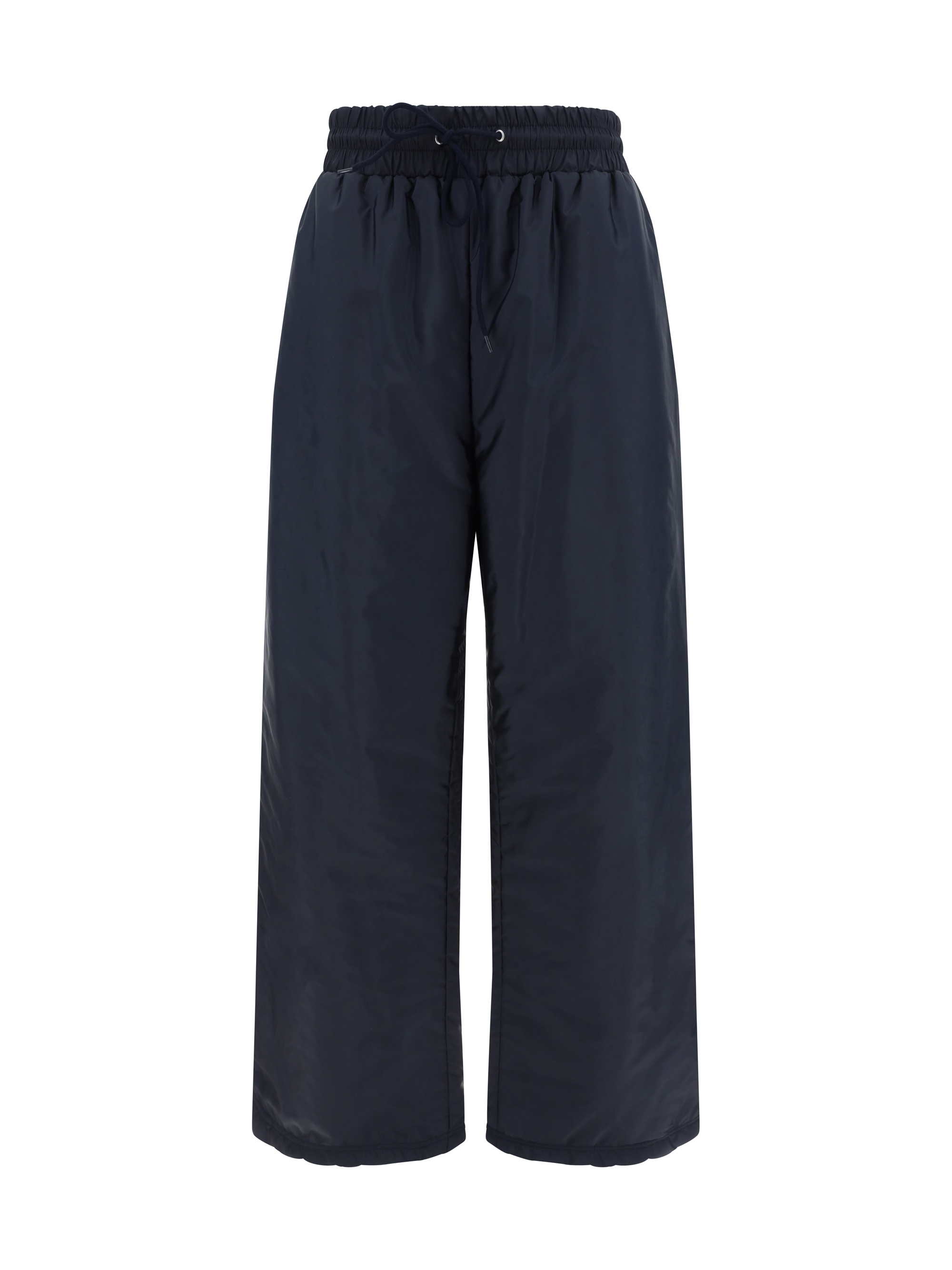 Shop Prada Pants In Bleu