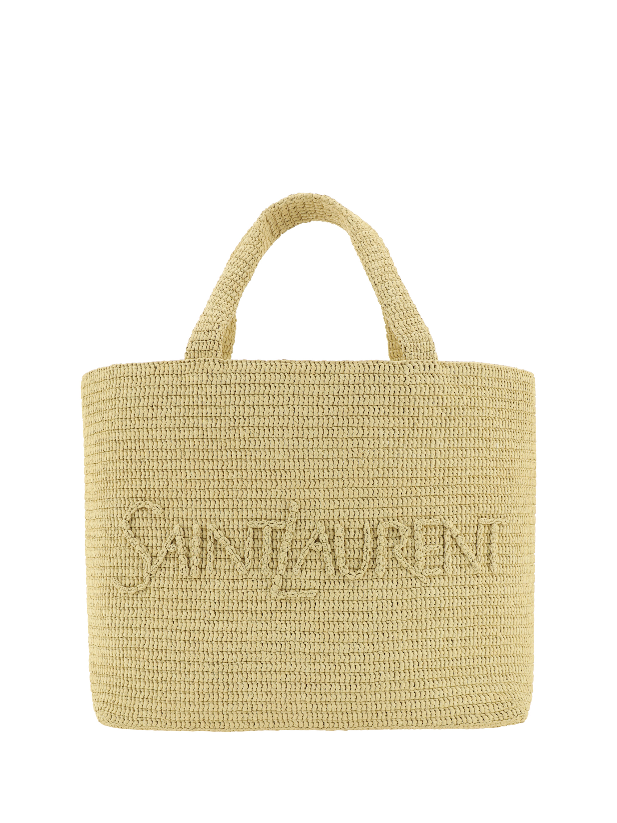 Shop Saint Laurent Handbag In Naturale