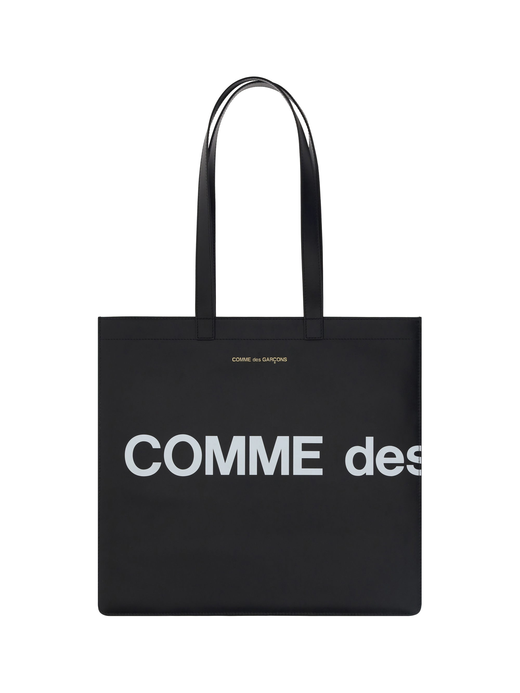 Comme Des Garçons Shopping Bag In Black