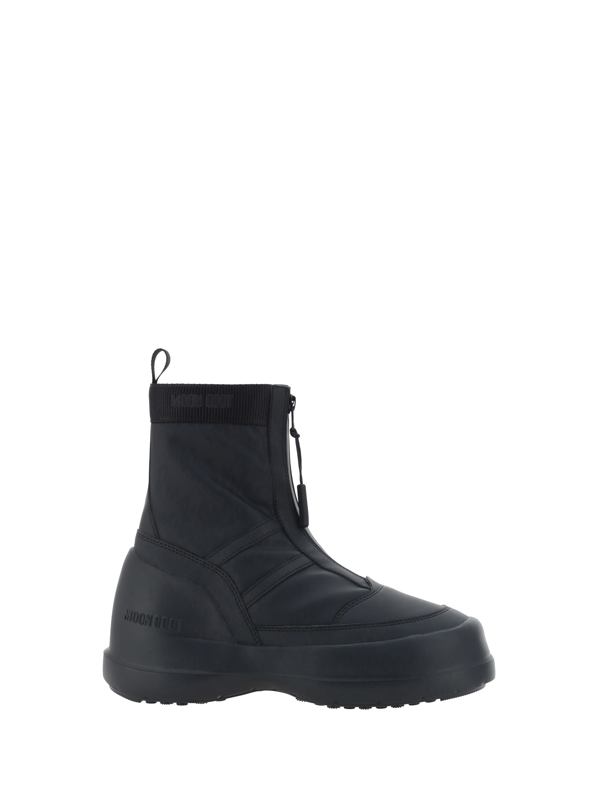 Shop Moon Boot Luna Ankle Boots In Black