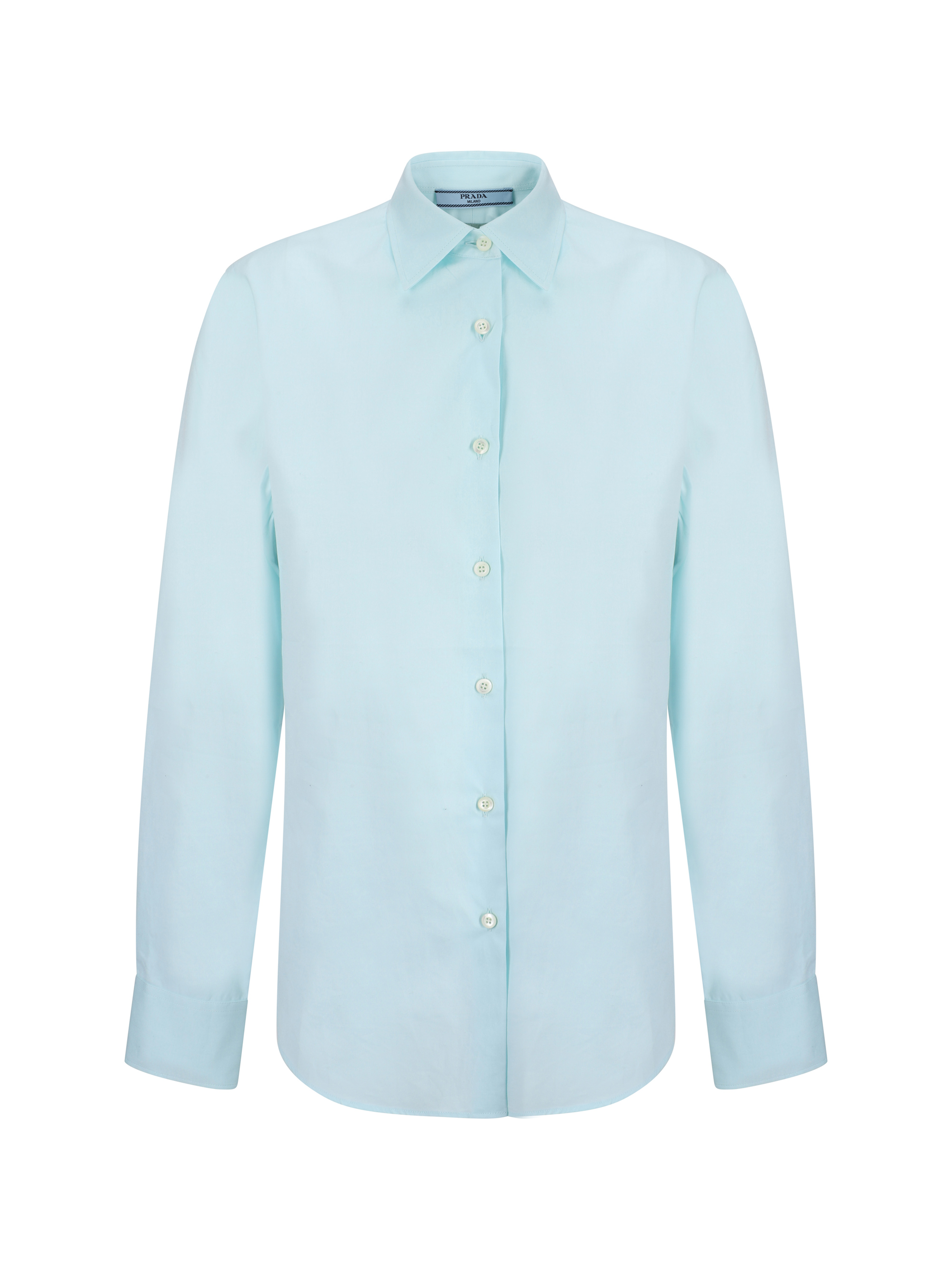 Shop Prada Shirt In Acqua