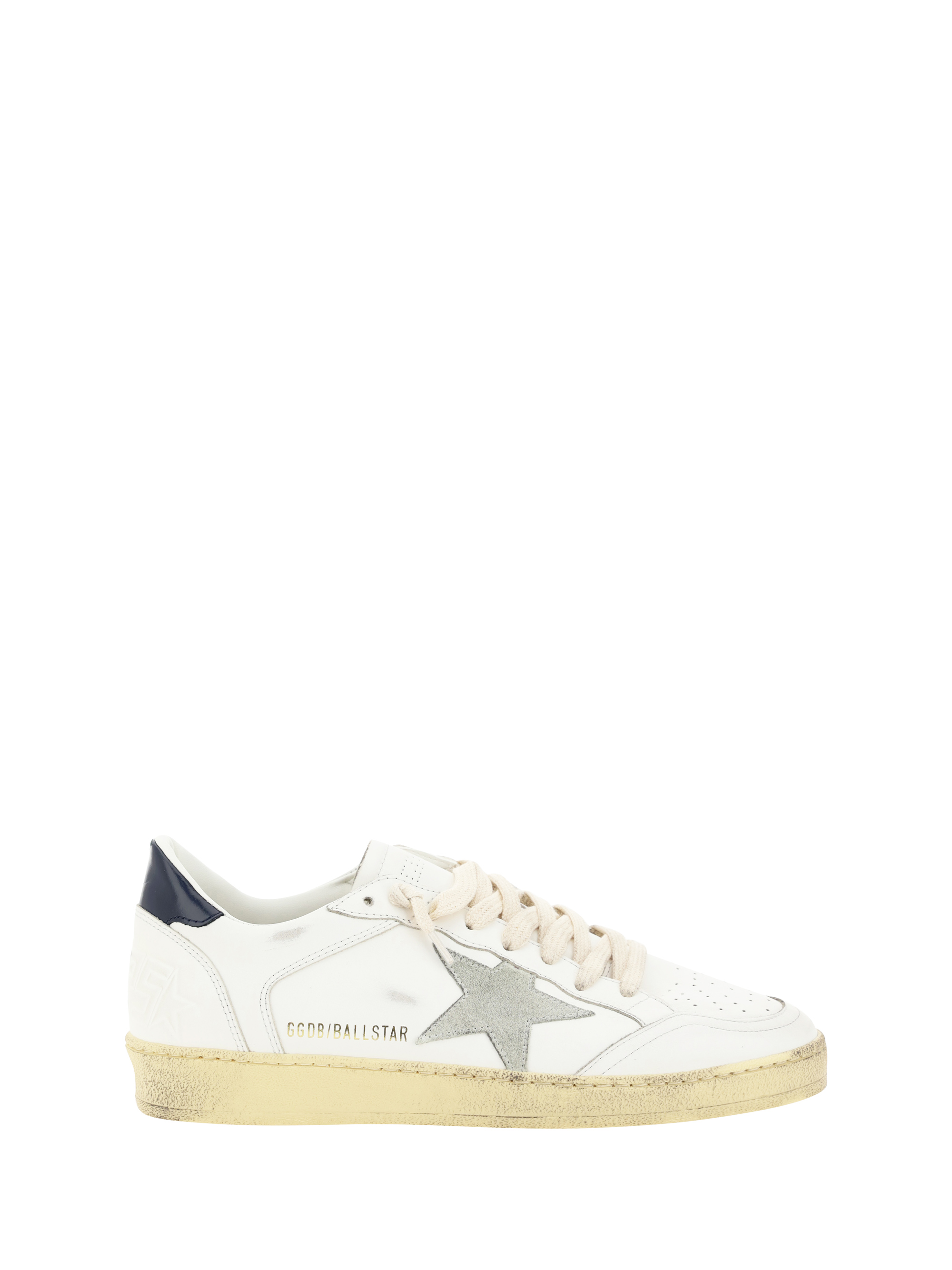 Golden Goose Deluxe Brand Ballstar Lace In White/ice/night Blue