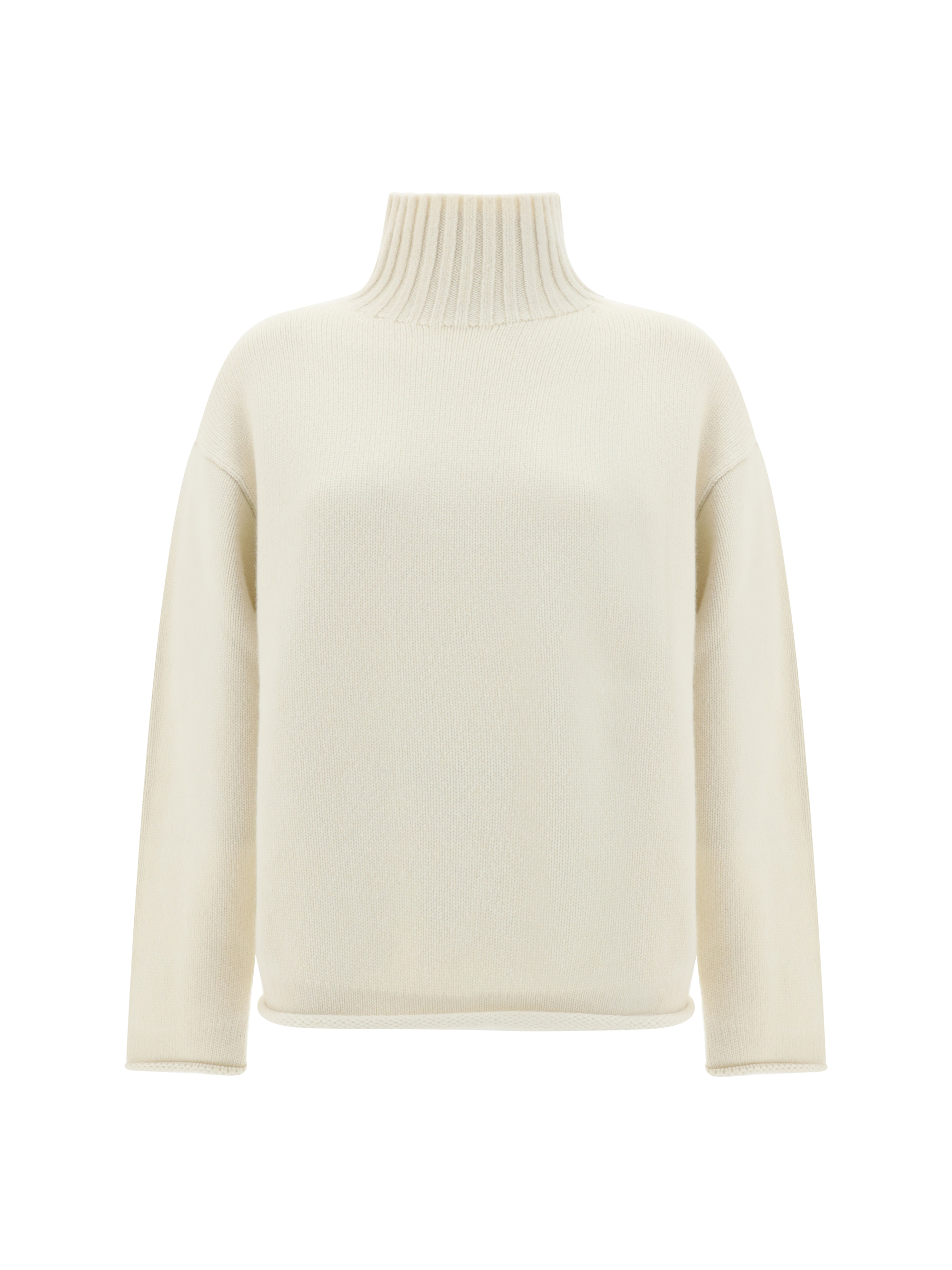 Shop Bottega Veneta Sweater In Chalk