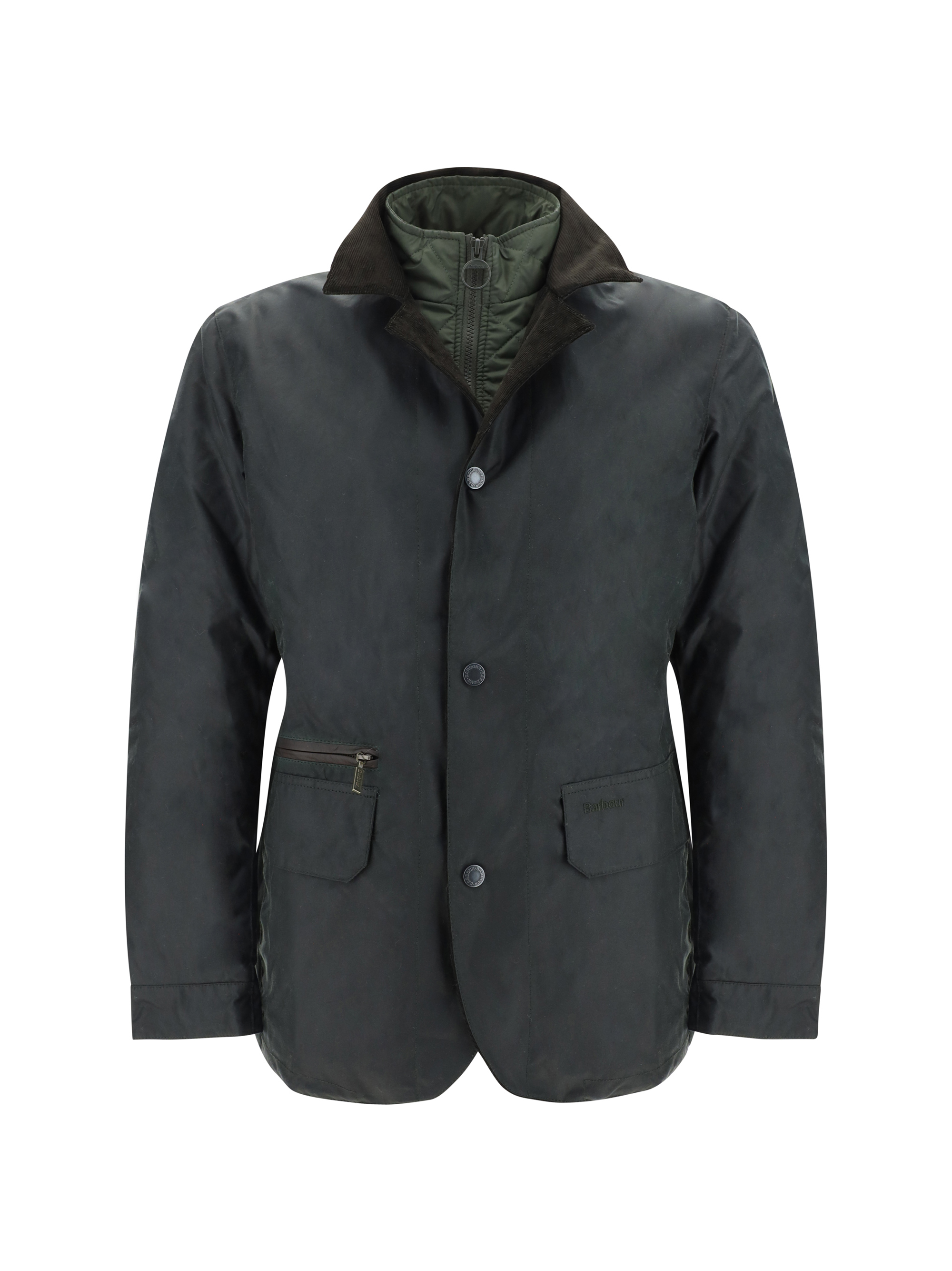 Shop Barbour Craster Wax Jacket In Sage