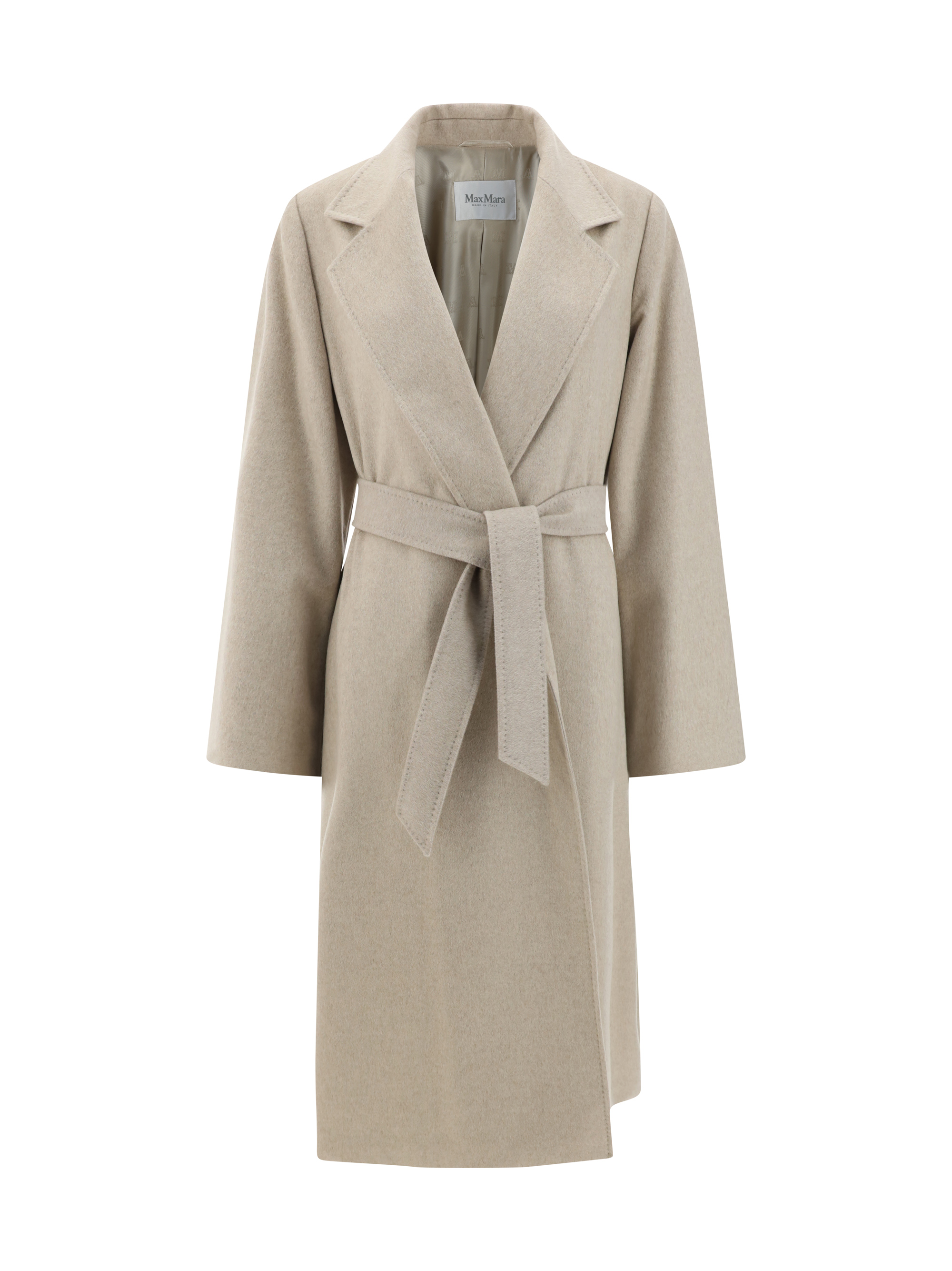 Max Mara Fornovo Coat In Sabbia