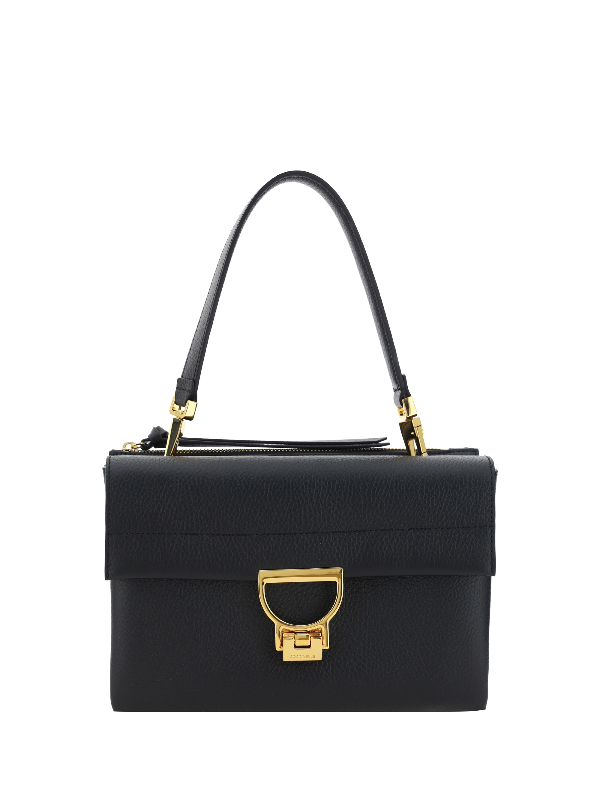 Shop Coccinelle Arlettis Shoulder Bag In Noir