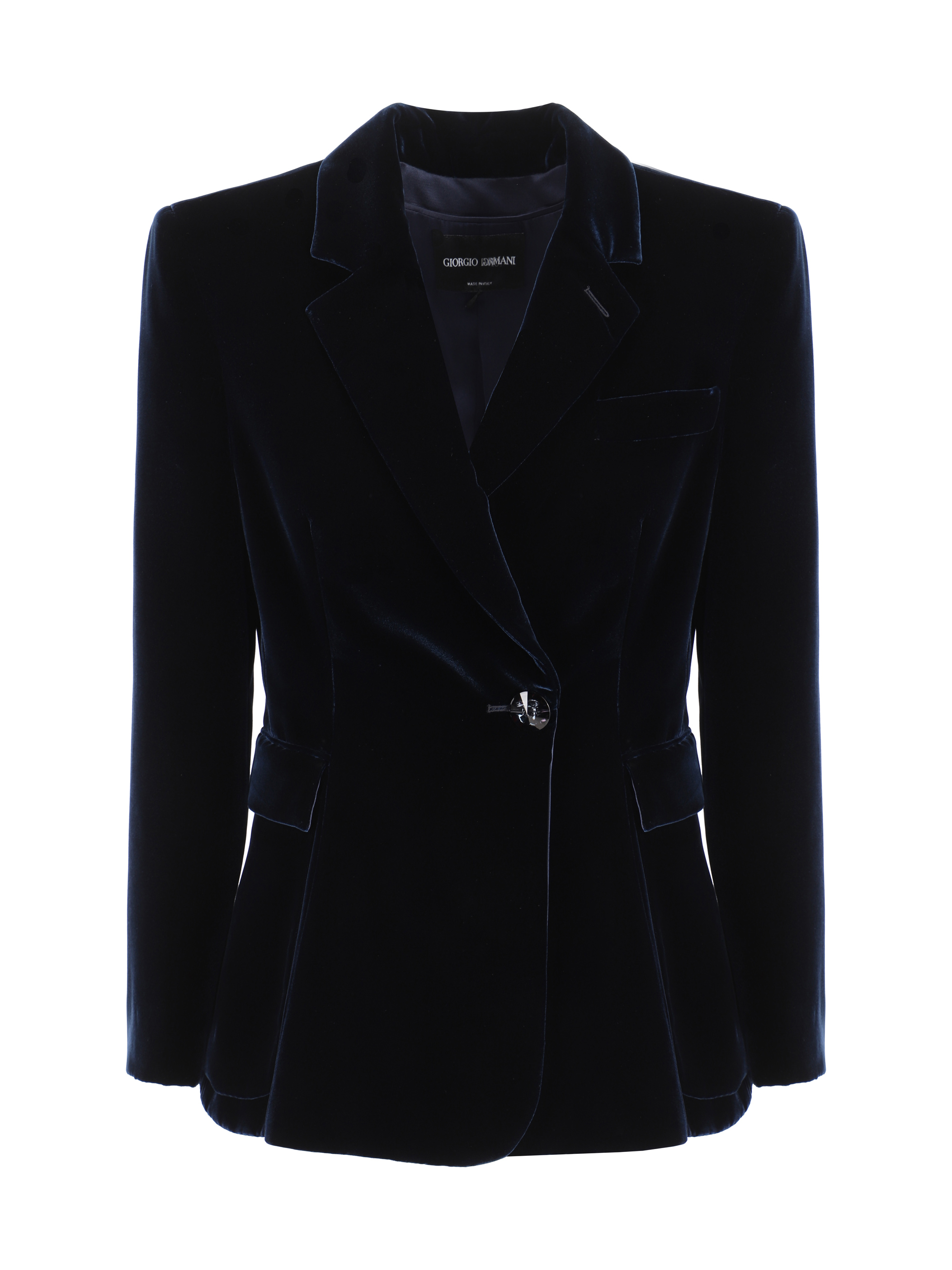 Shop Giorgio Armani Blazer Jacket In Ub115