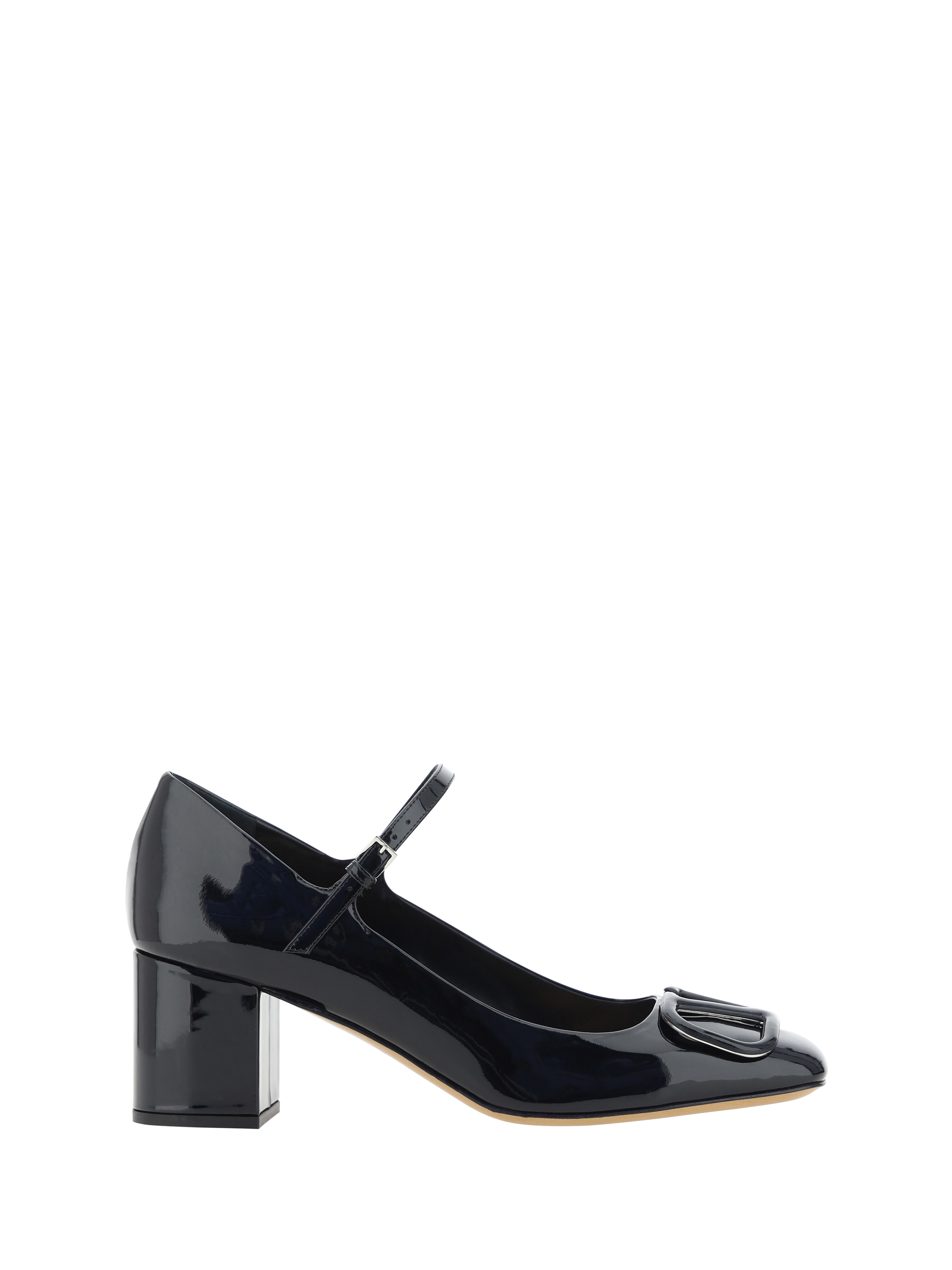 Shop Valentino Mary Jane Pumps In Nero