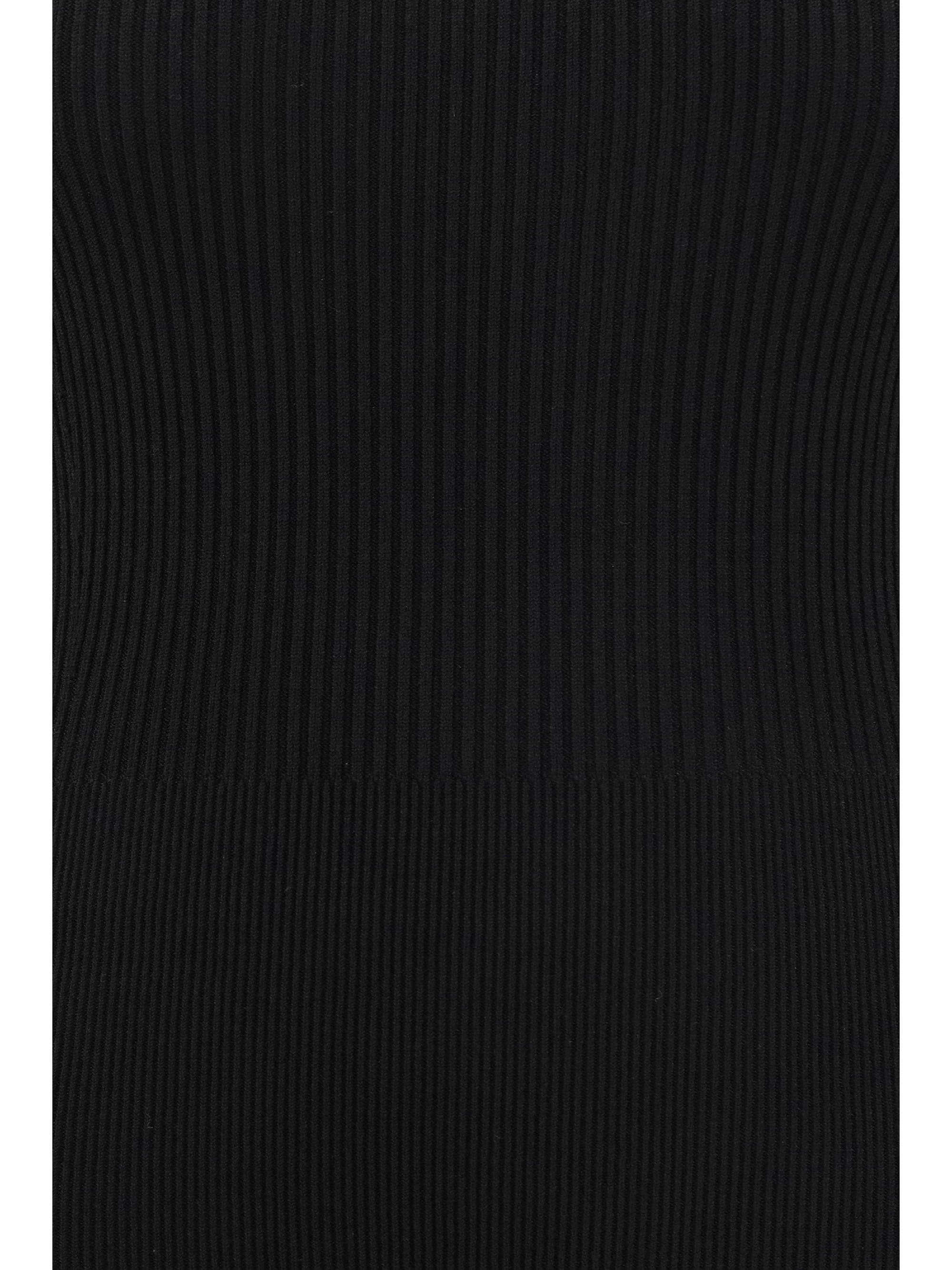 ALAÏA RIBBED DESIGN BODYSUIT