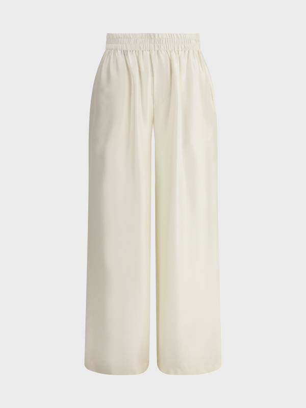 Silk wide leg Pants 