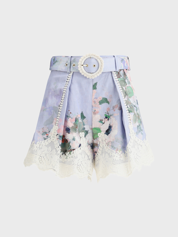 Shorts Everly con pizzo