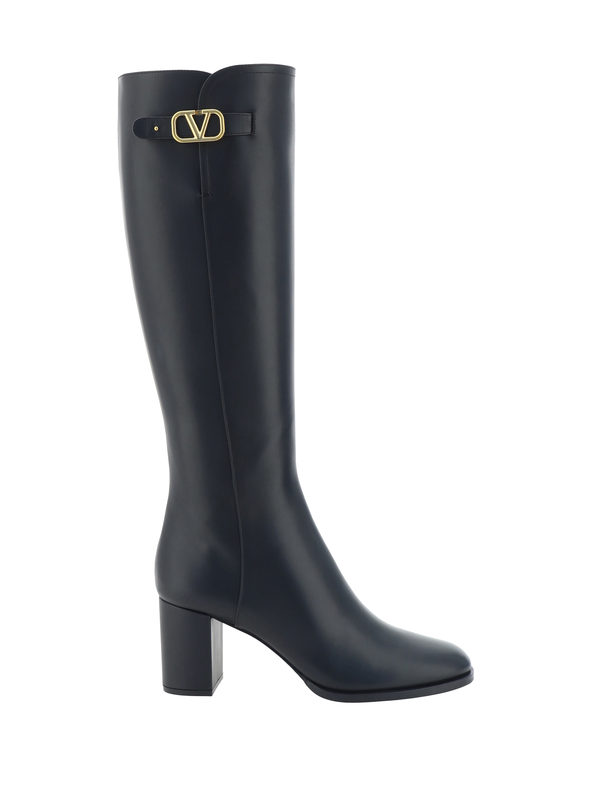 Shop Valentino Boots In Nero