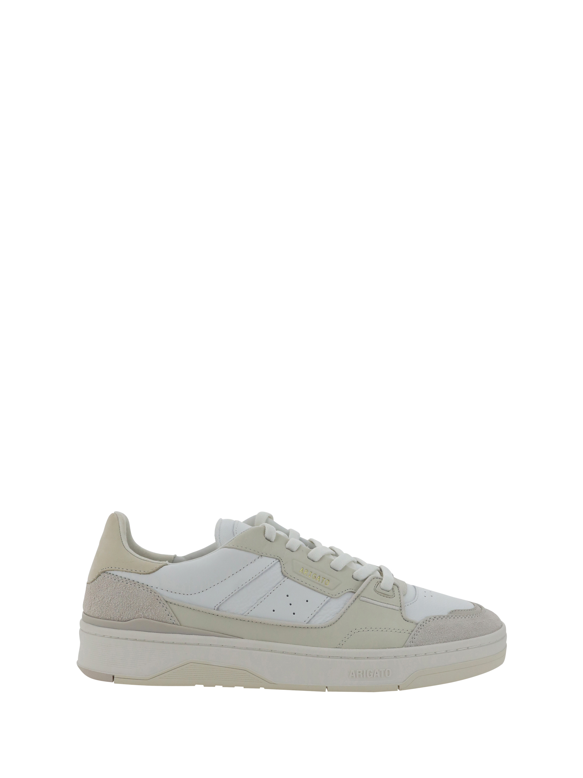 Shop Axel Arigato Clay Sneakers In Beige/white