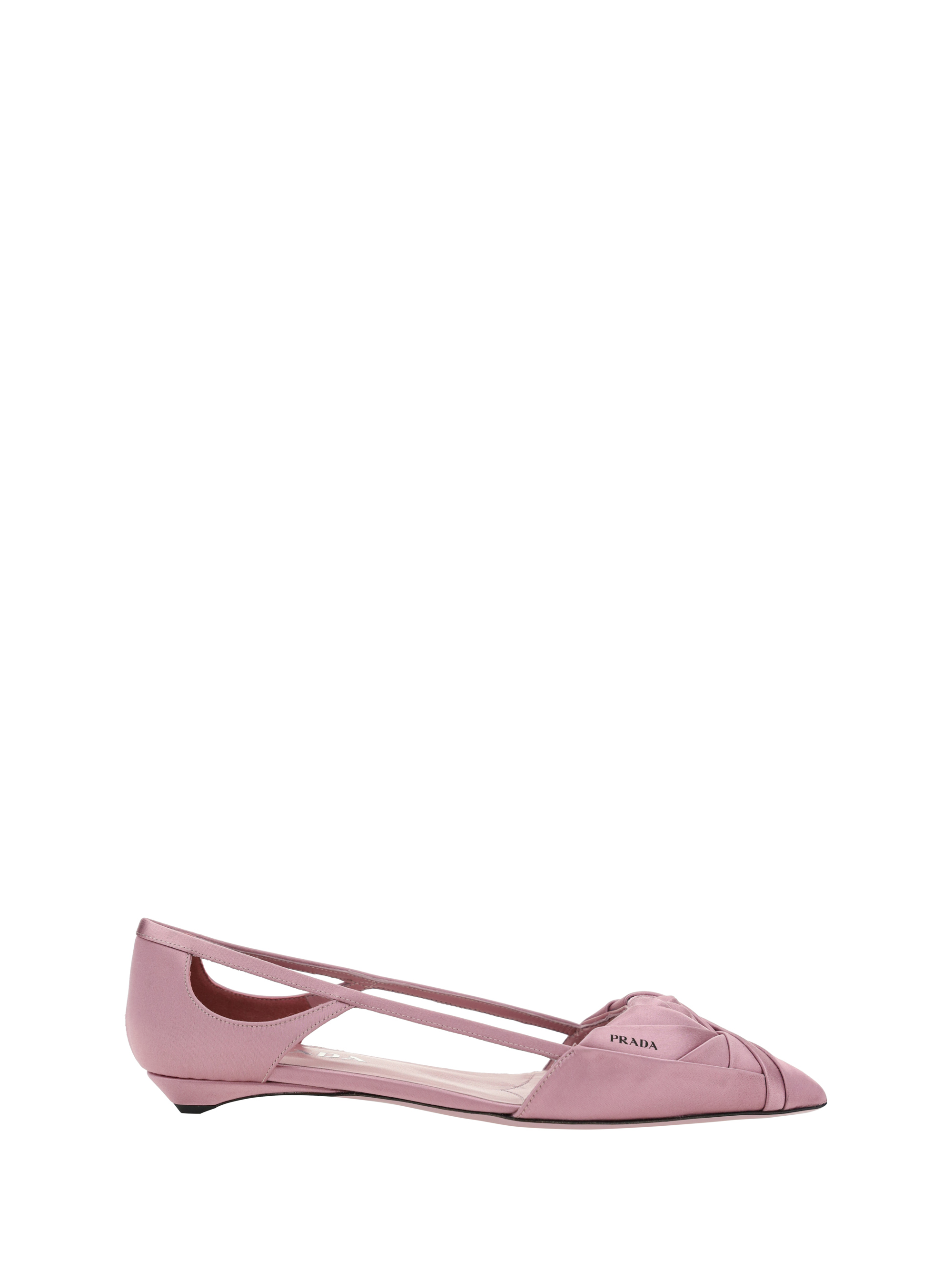 Shop Prada Ballerinas In Confetto