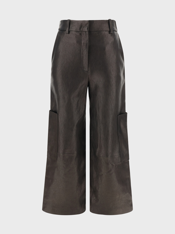 Leather Caiton Pants