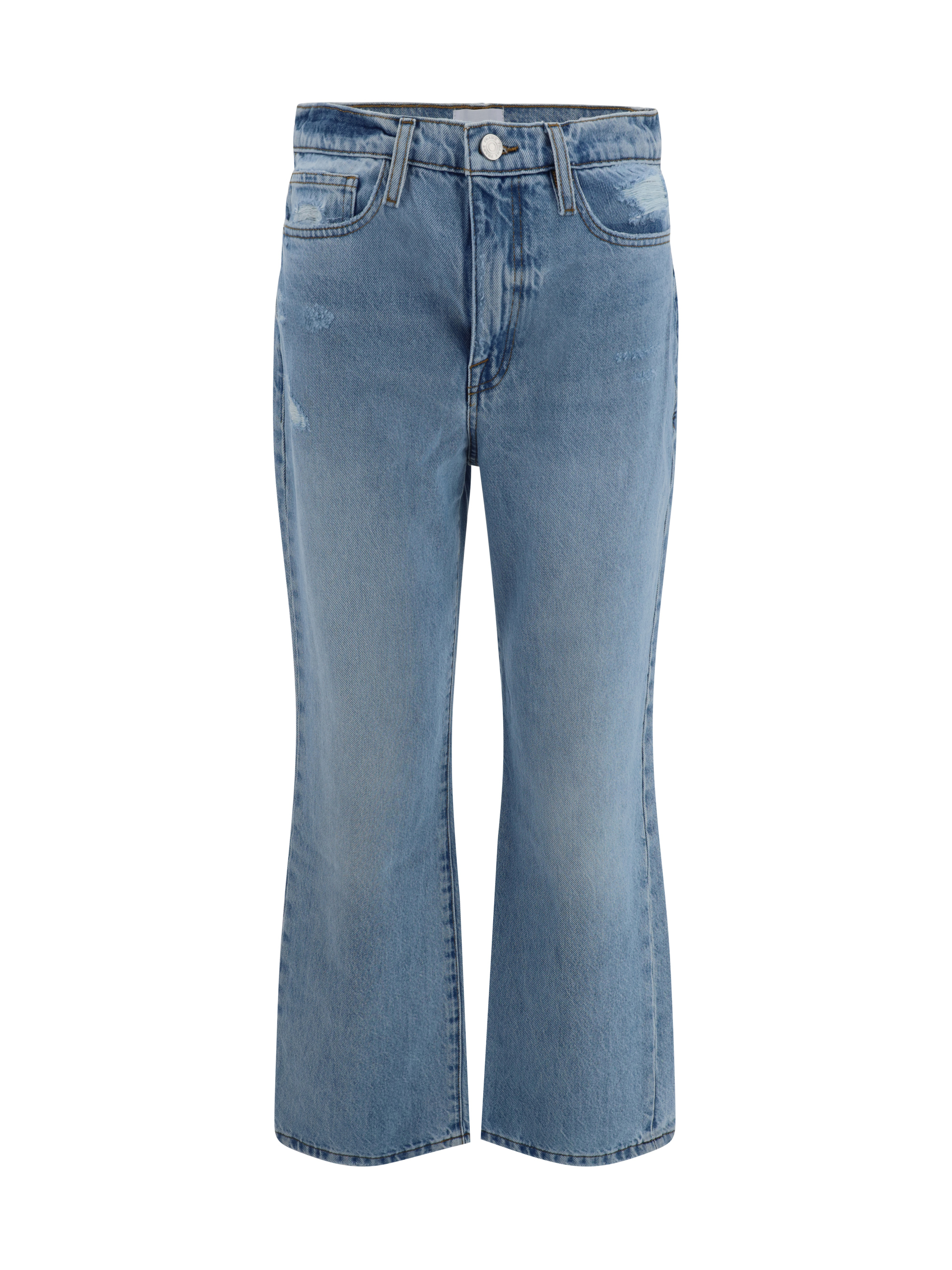 Shop Frame Le Jane Ankle Jeans In Baines Rips