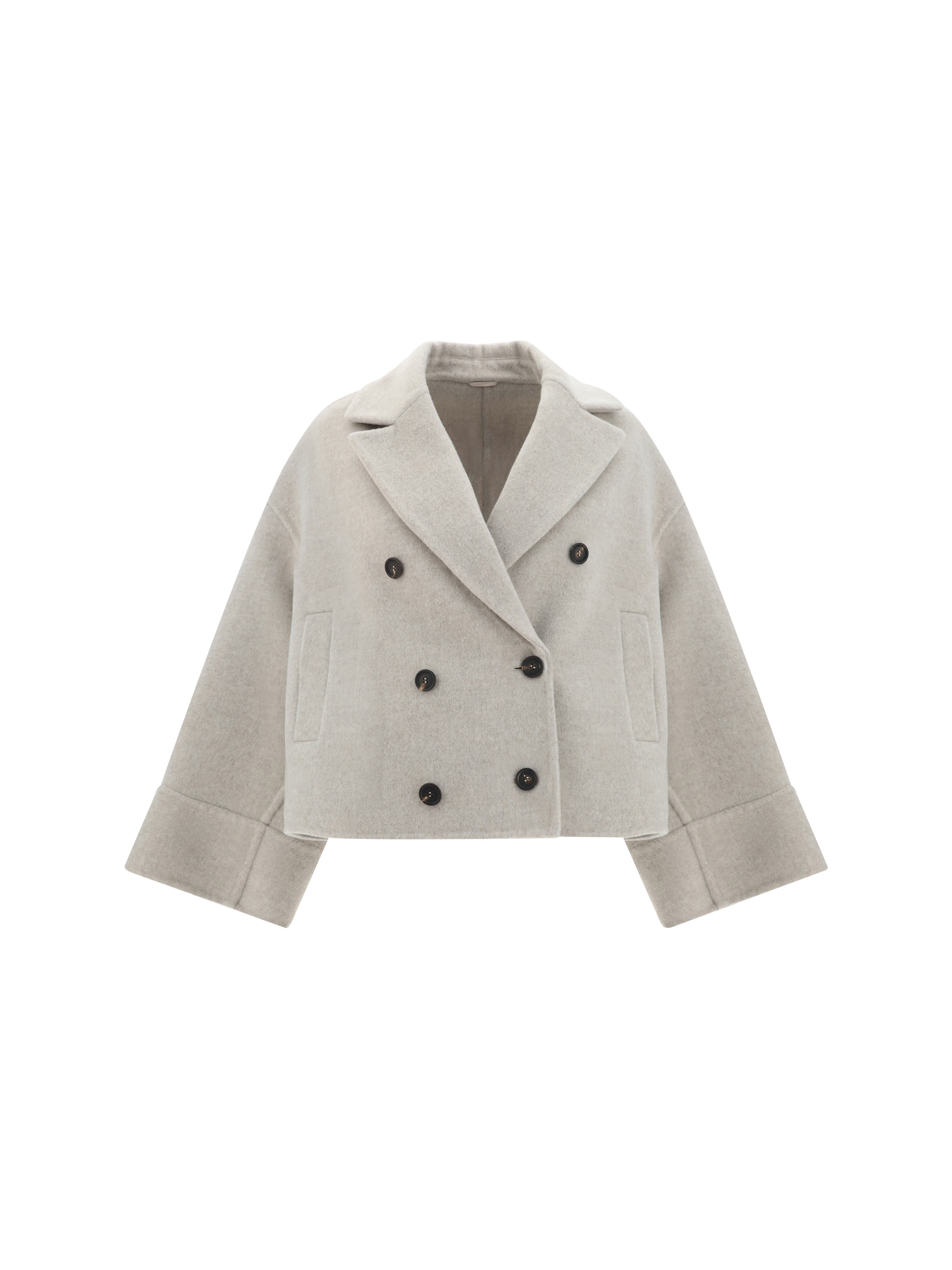 Brunello Cucinelli Jacket In Beige Freddo