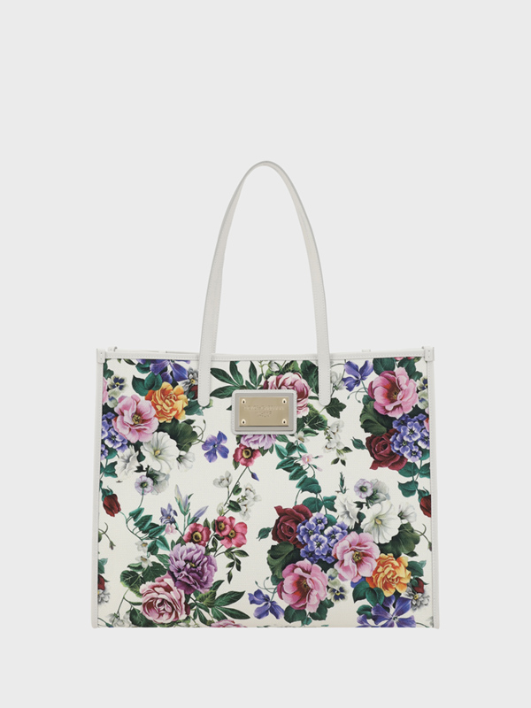 Floral print Tote Bag