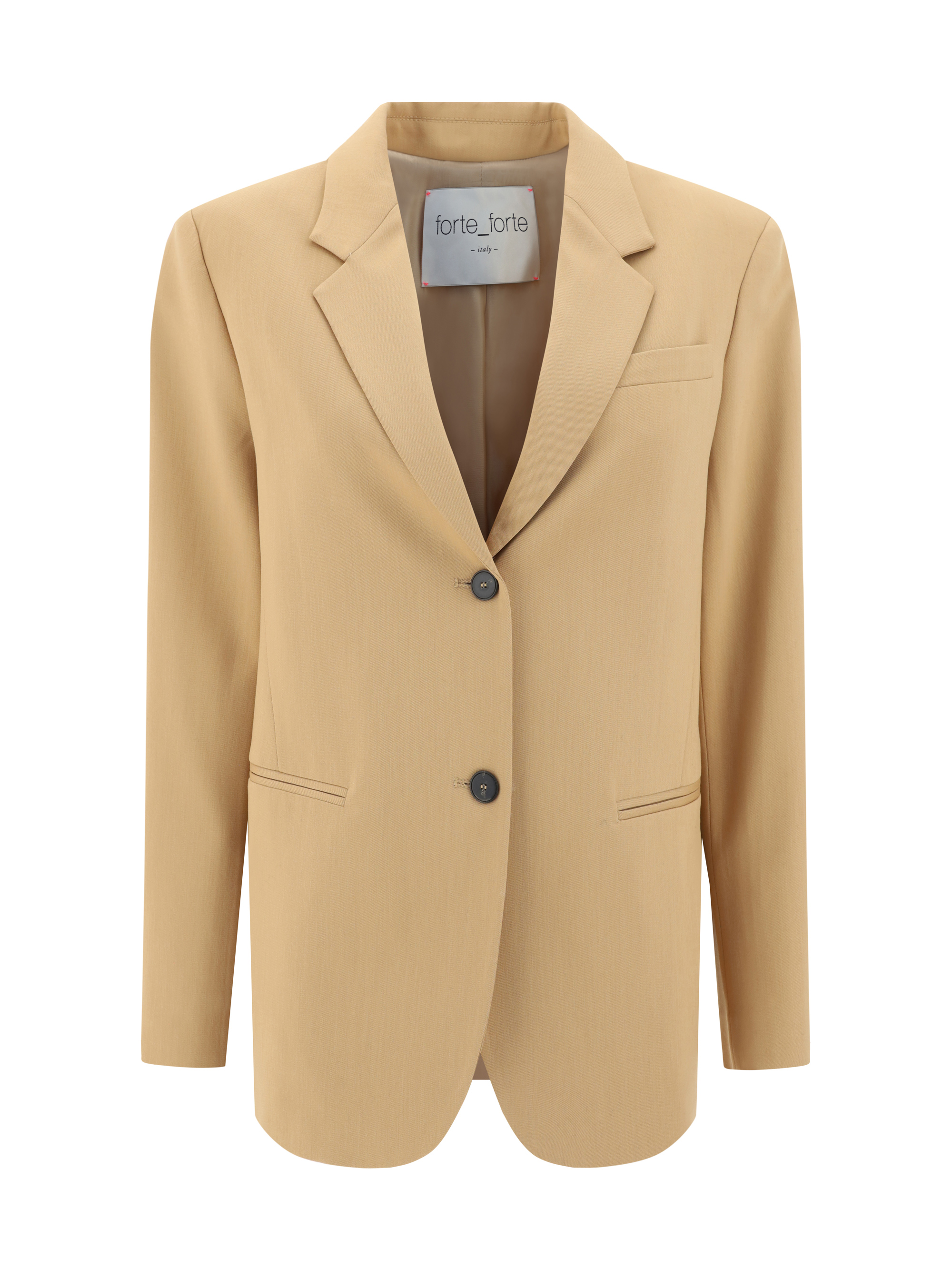 Shop Forte Forte Blazer Jacket In Cachemire