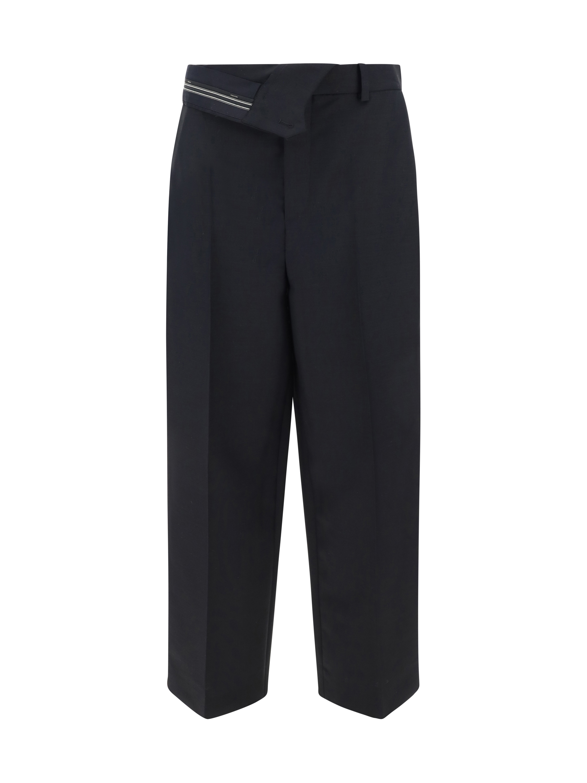 Shop Fendi Pants In Black