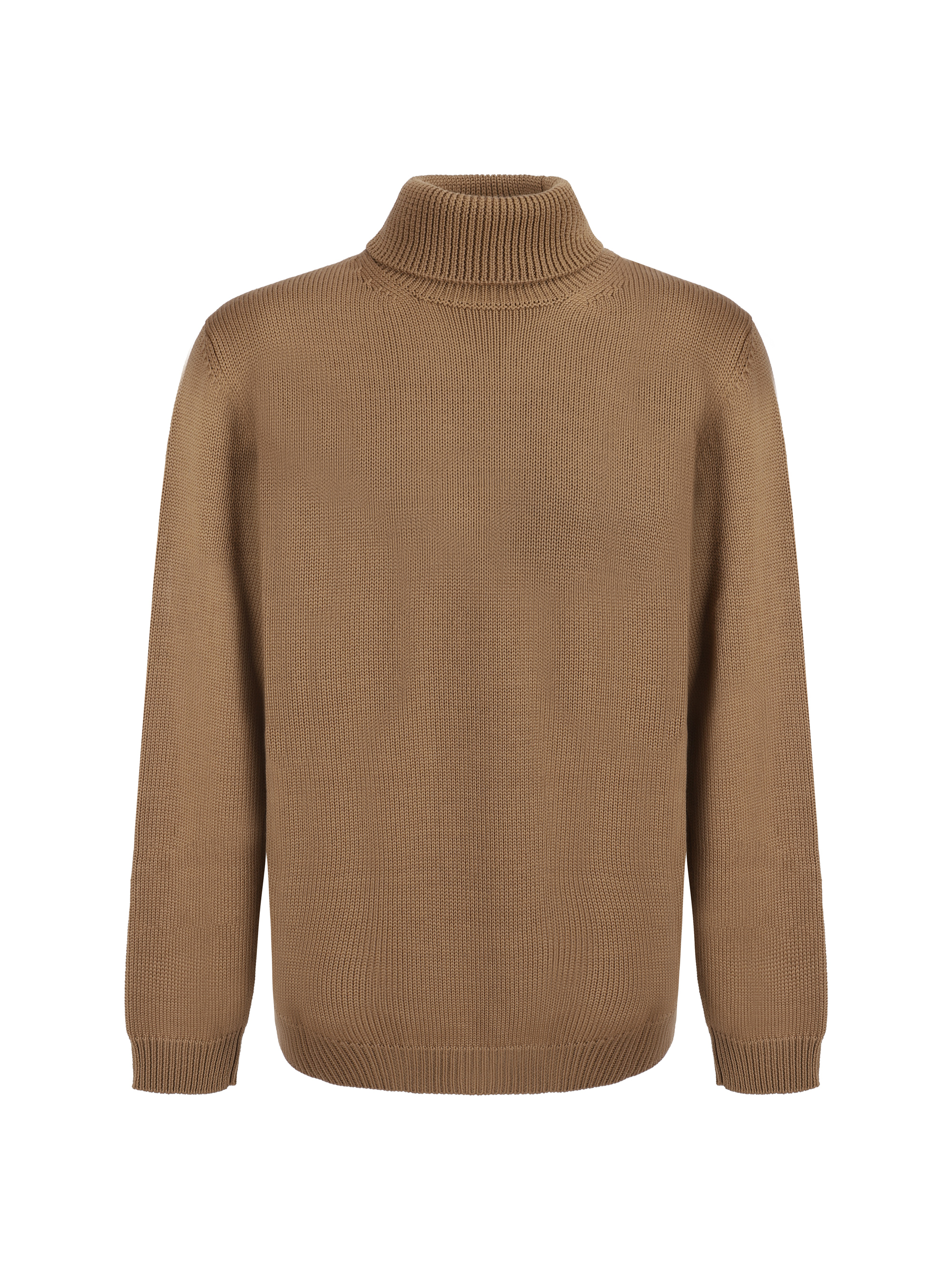 Shop Roberto Collina Turtleneck Sweater In Cammello