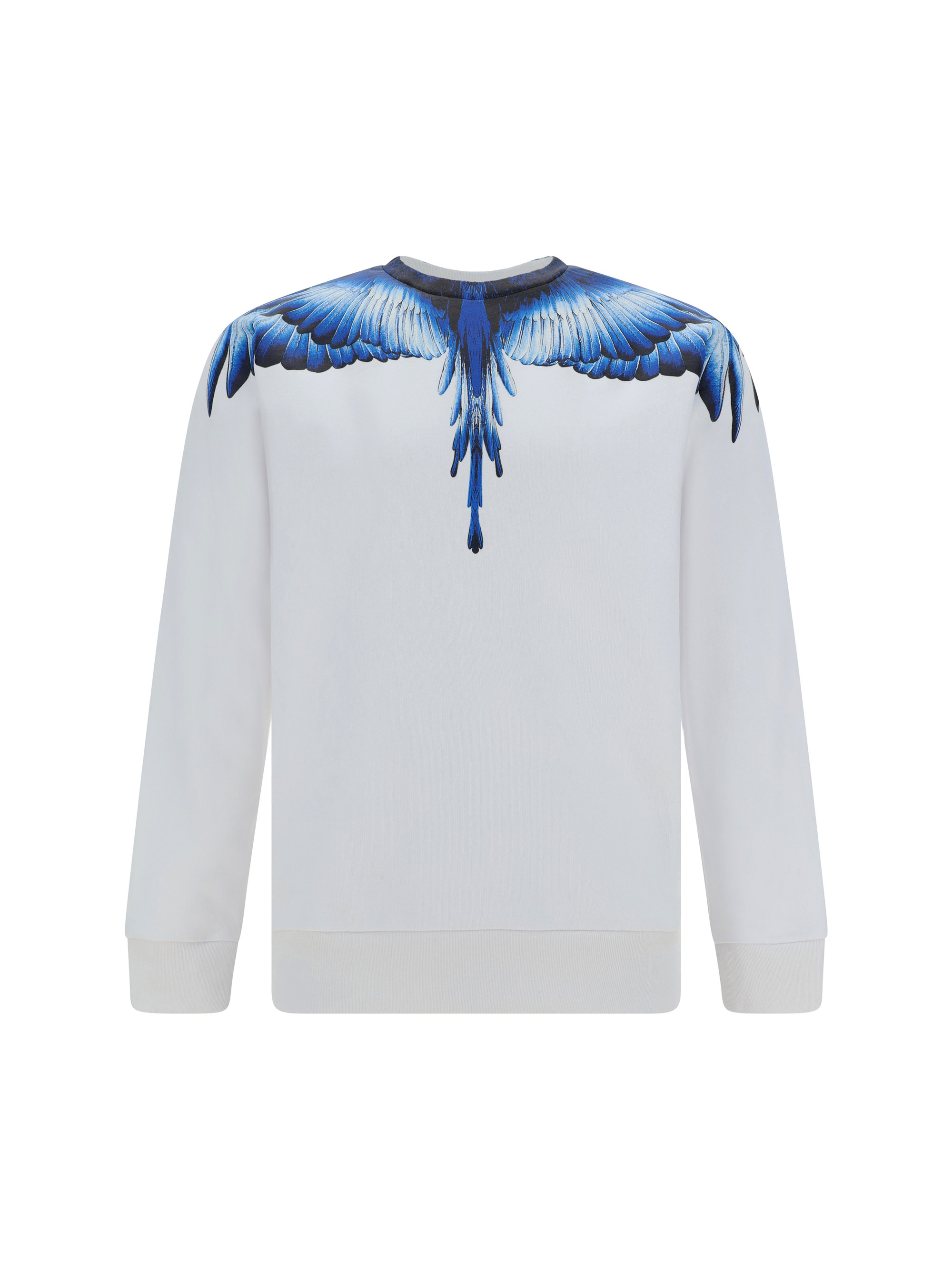 Shop Marcelo Burlon County Of Milan Icon Wings Sweatshirt In White/light