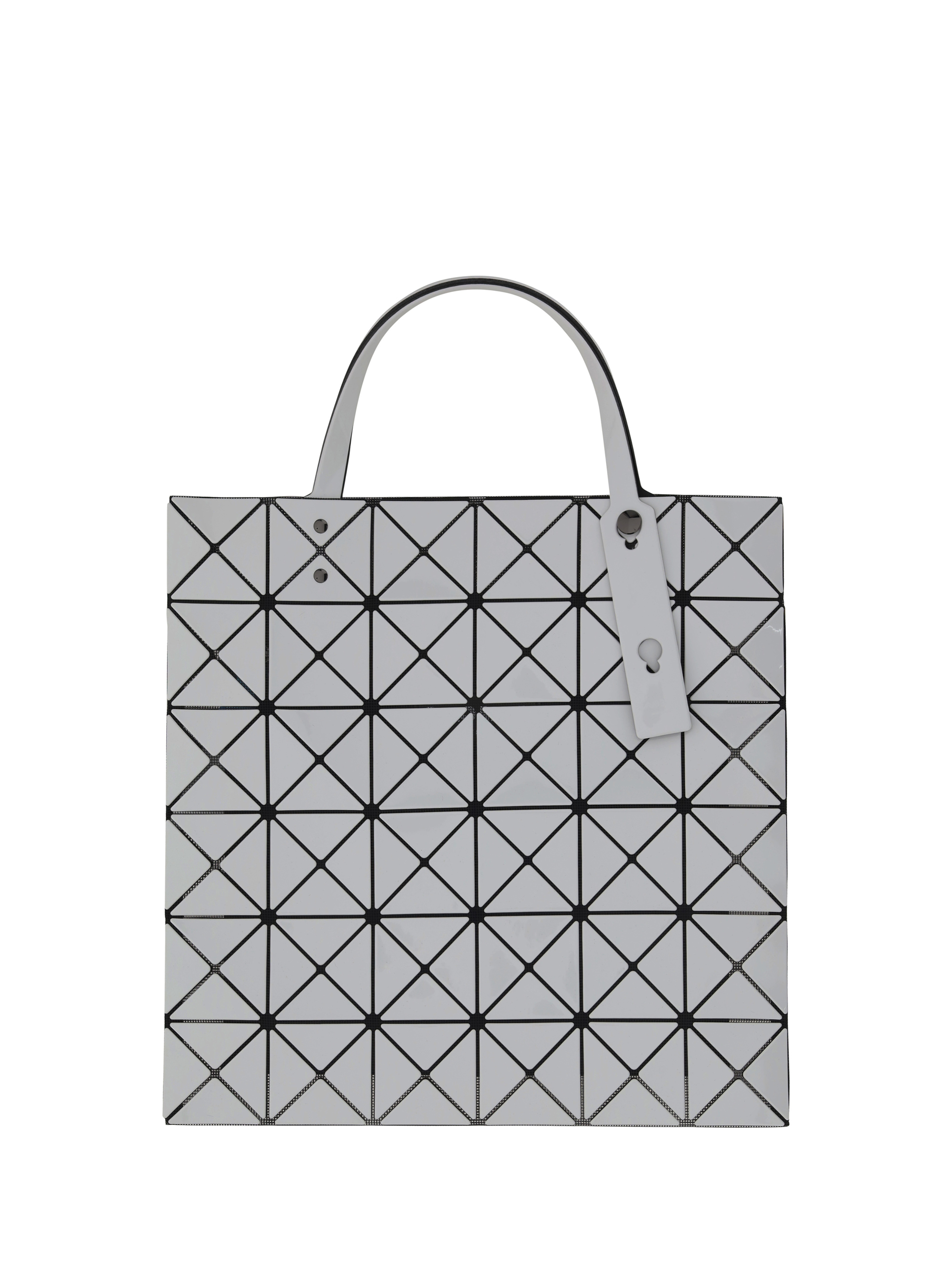 Bao Bao Lucent Handbag In Grey