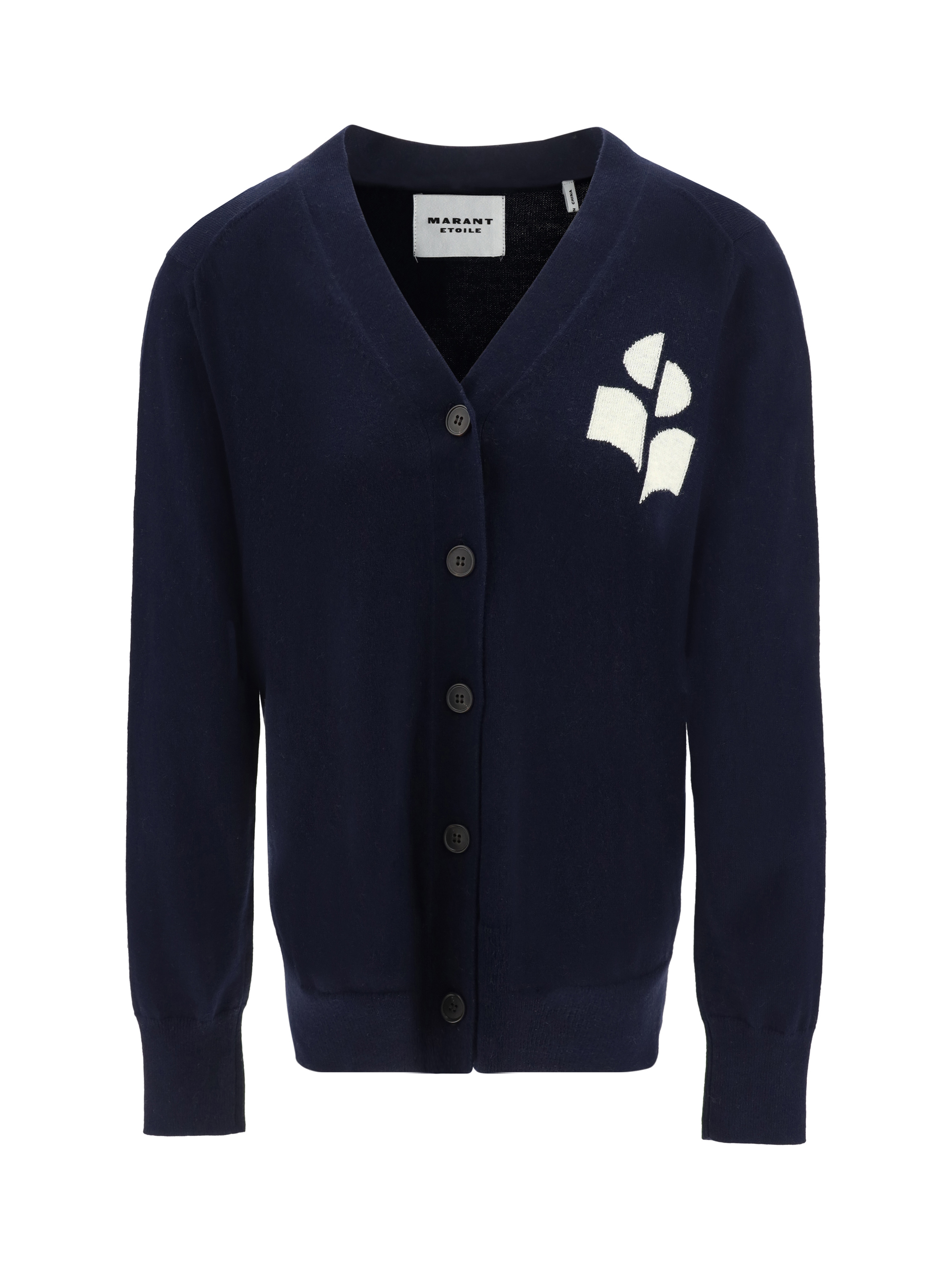 Shop Marant Etoile Cardigan In Midnight