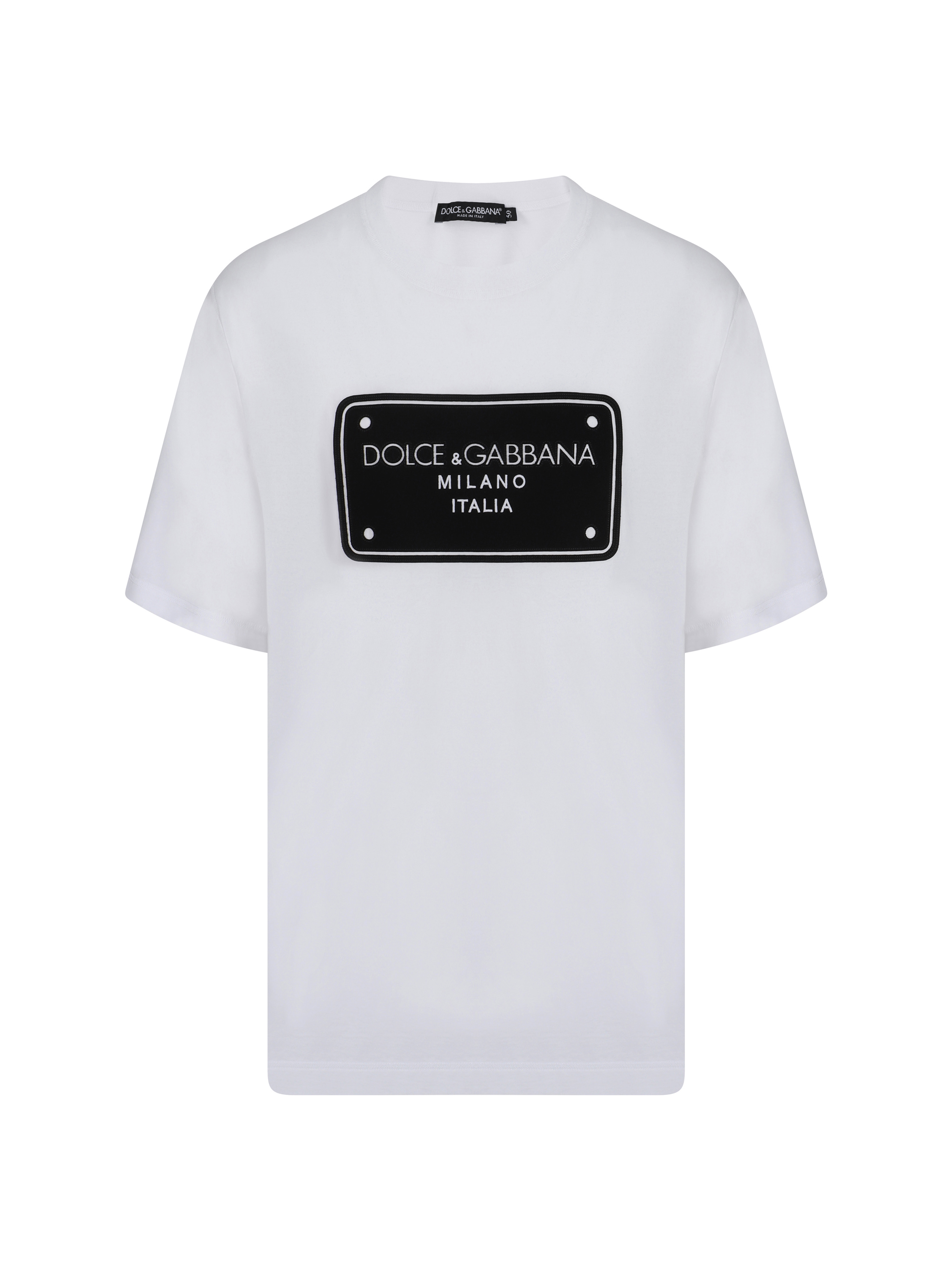 Shop Dolce & Gabbana T-shirt In Bianco Ottico