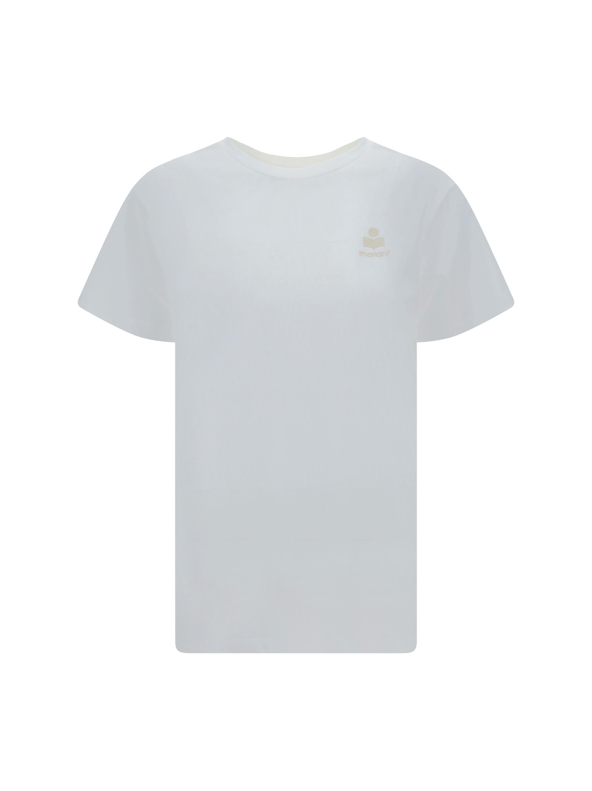 Shop Marant Etoile Aby T-shirt In White