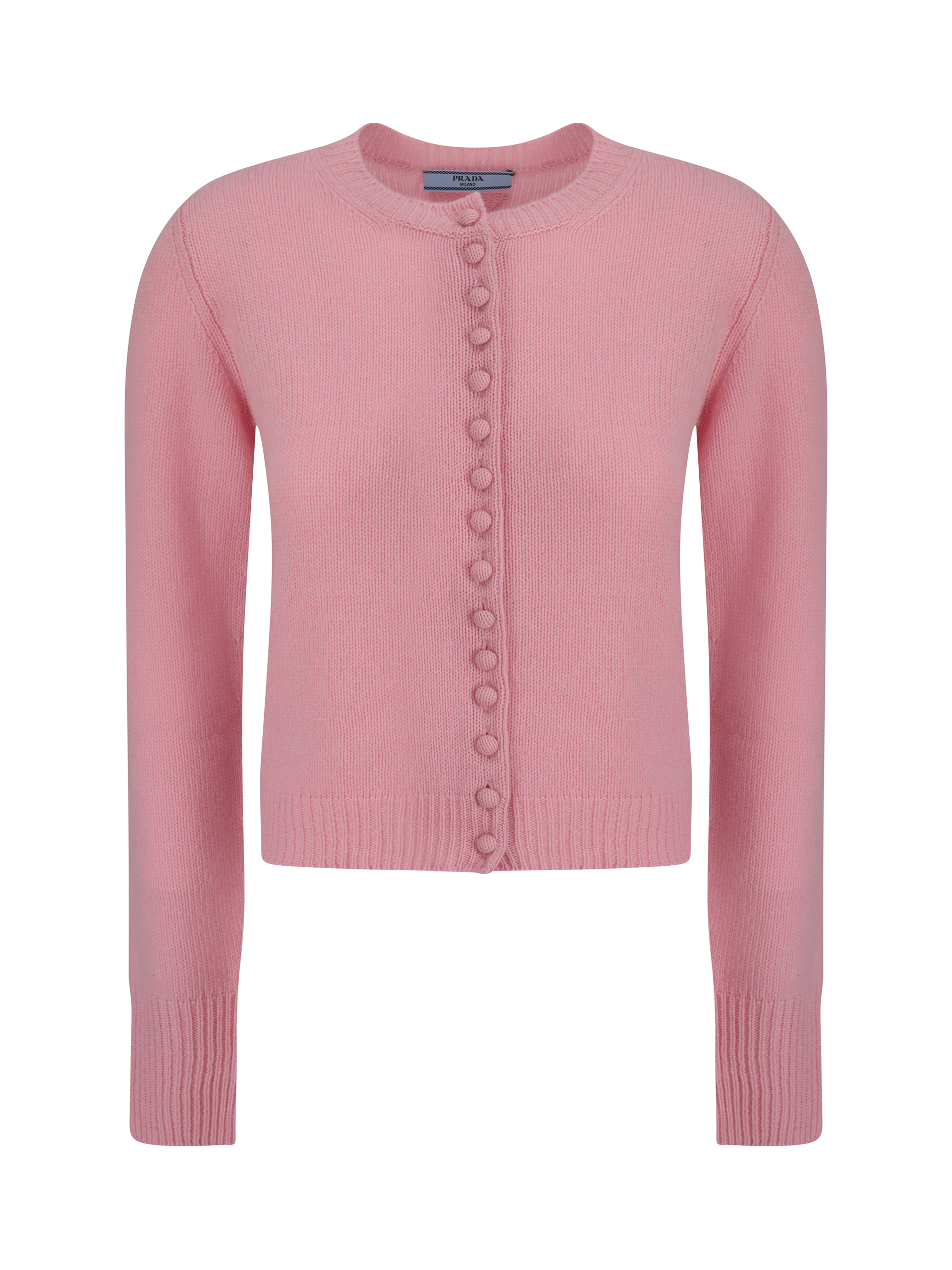 Shop Prada Cardigan In Primula