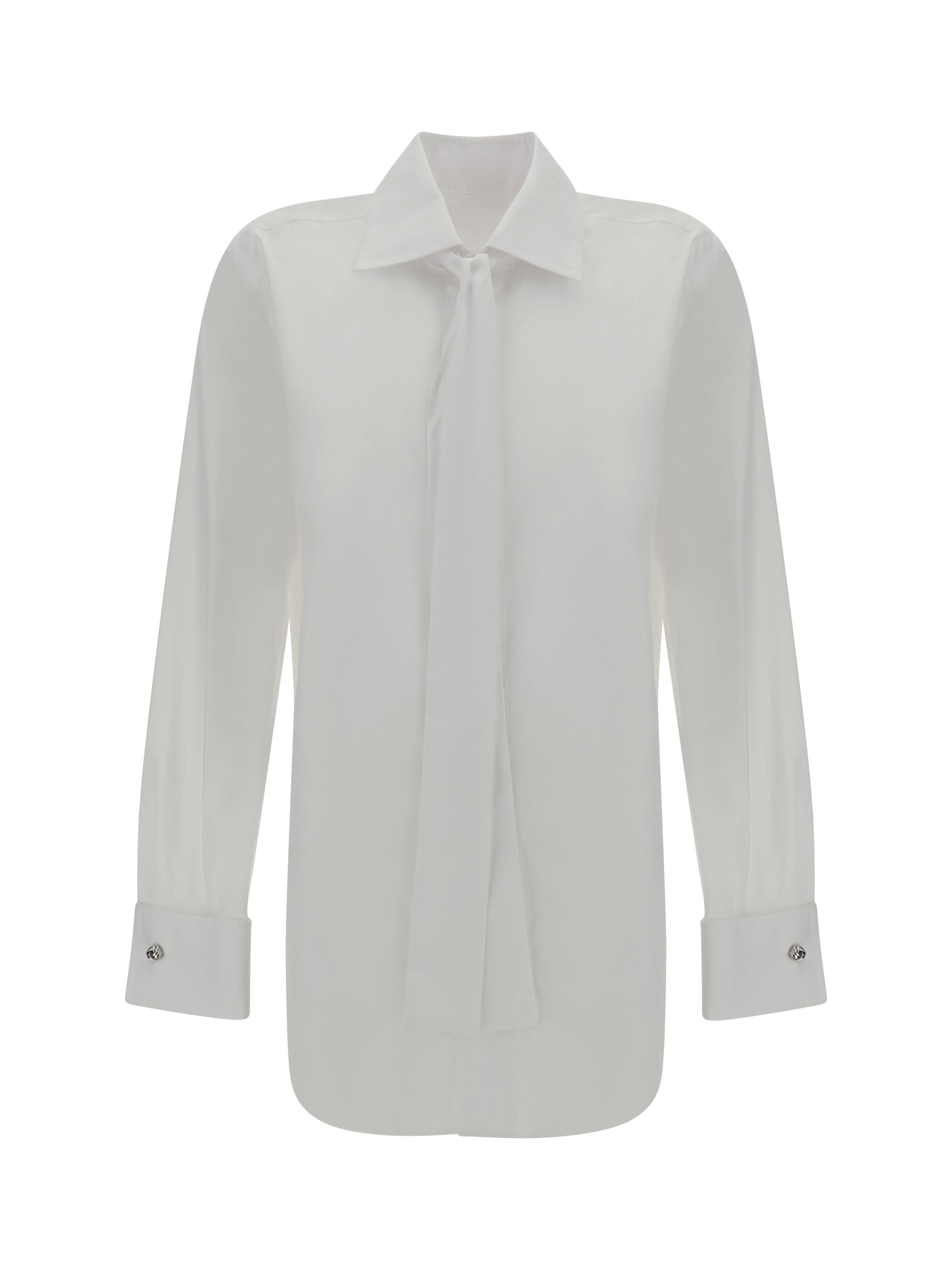 Shop Wild Cashmere Shirt In Off-white 001