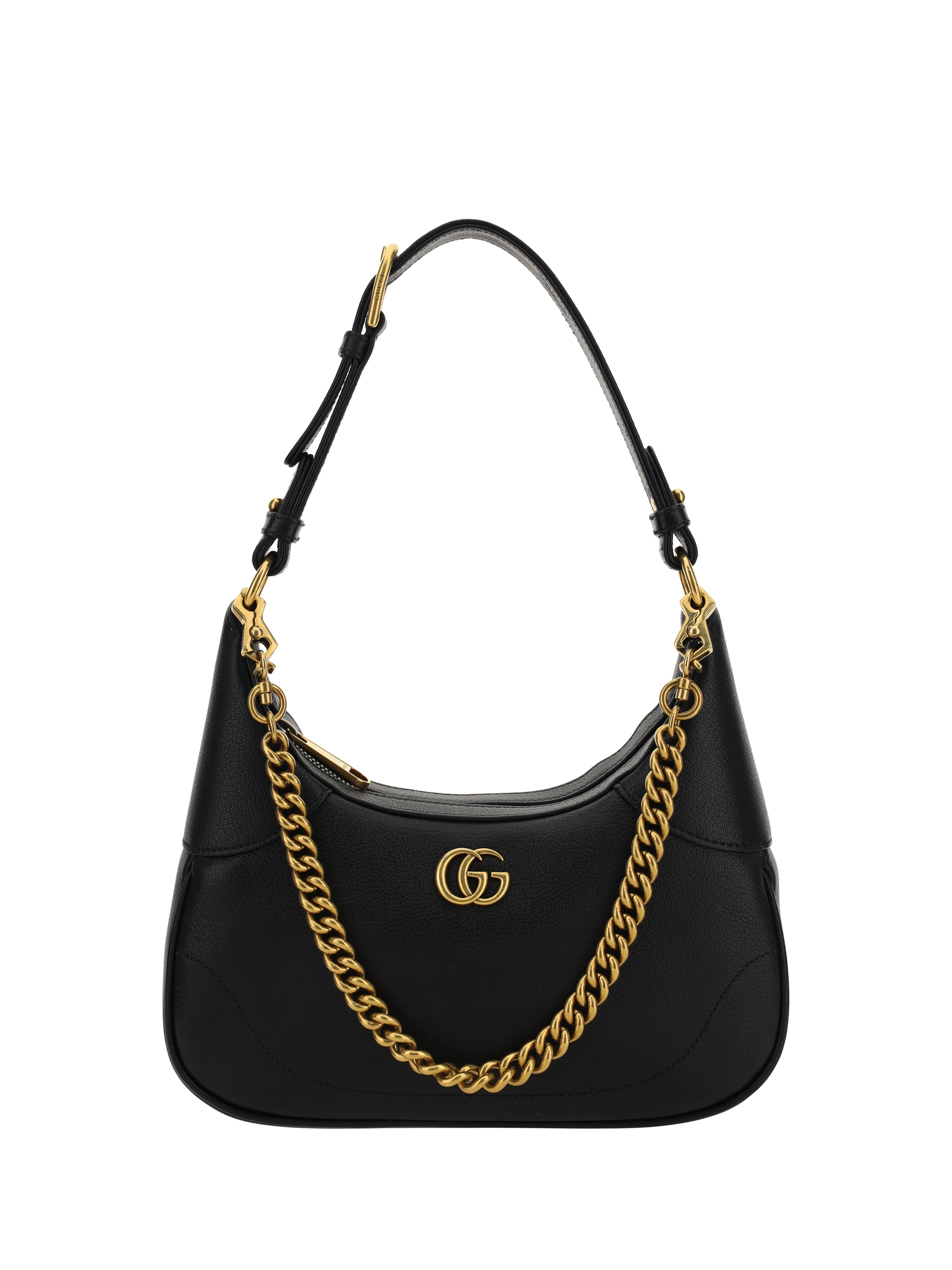 Aphrodite gg leather shoulder bag - Gucci - Women