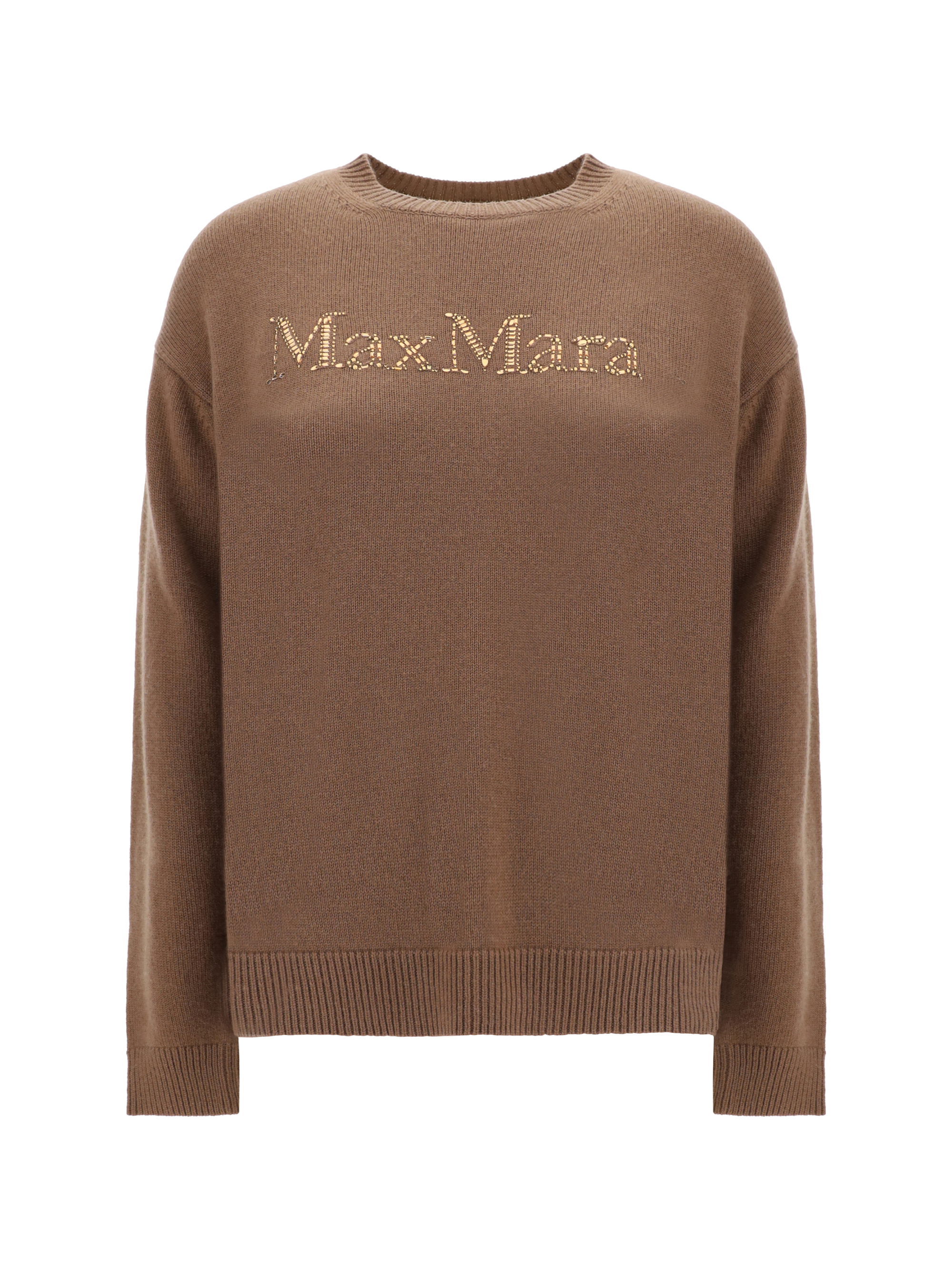 Shop 's Max Mara Kassel Sweater In Cammello