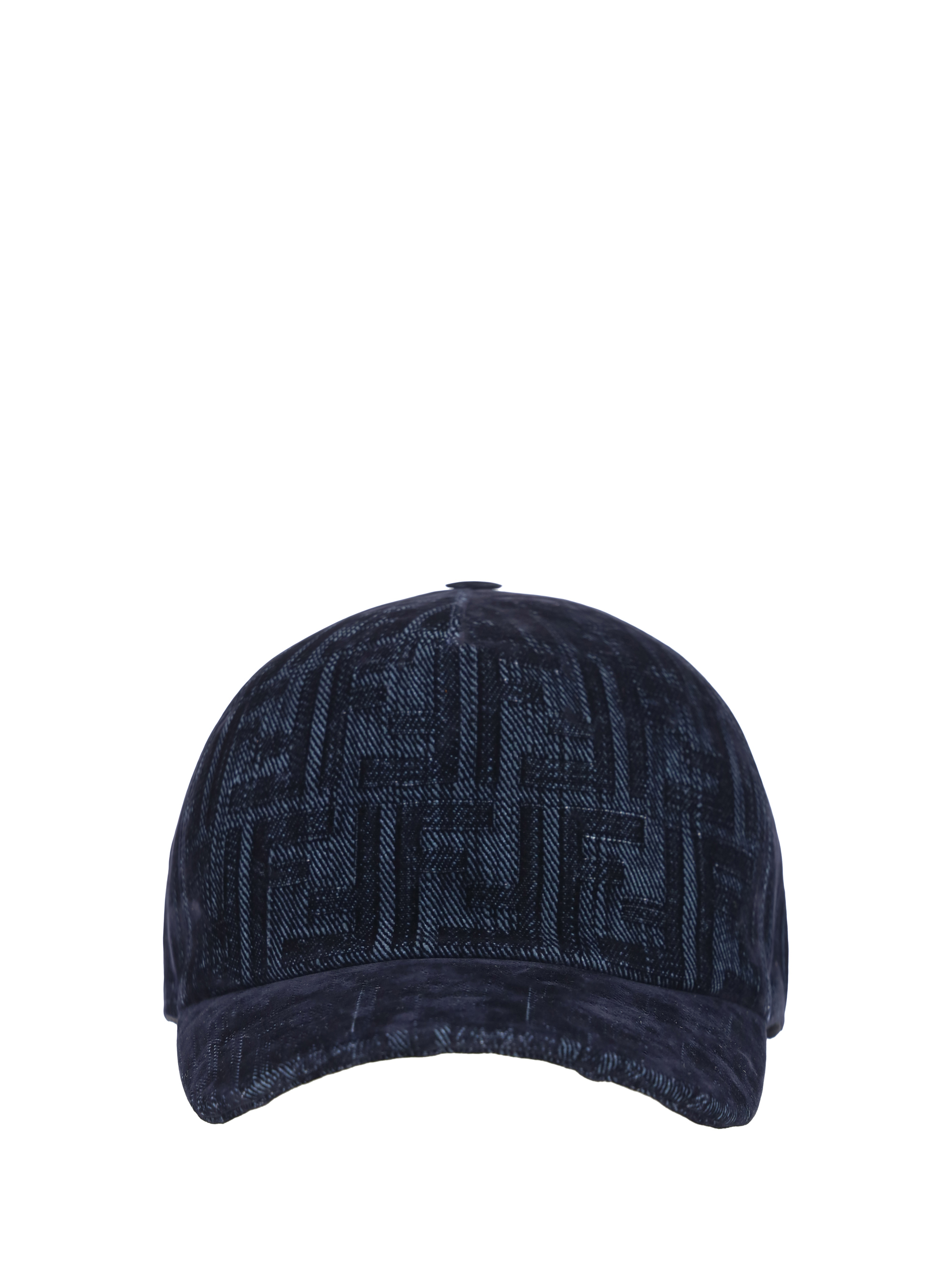 Shop Fendi Baseball Hat In Blu