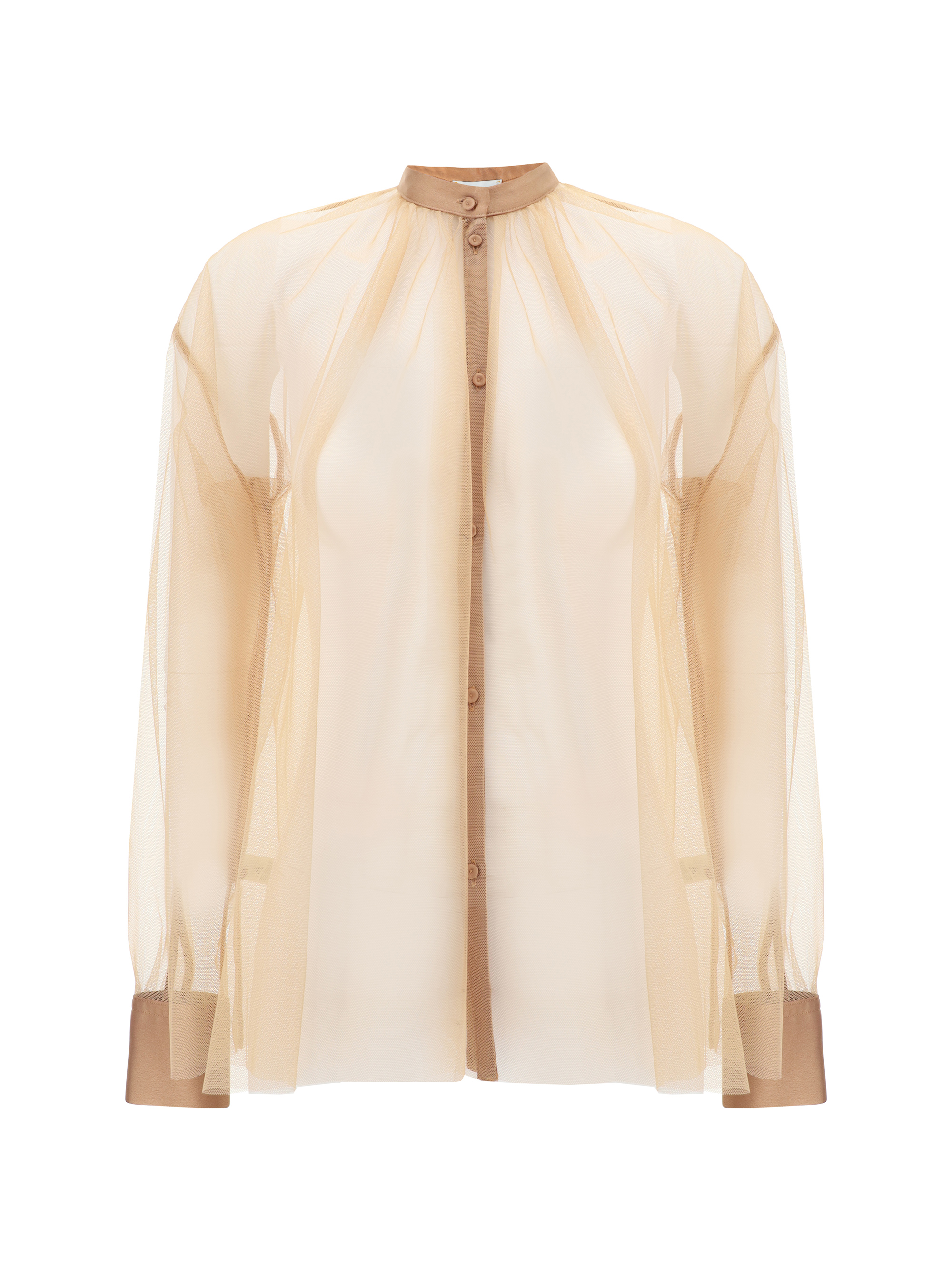 Shop Forte Forte Bohemienne Shirt In Nude