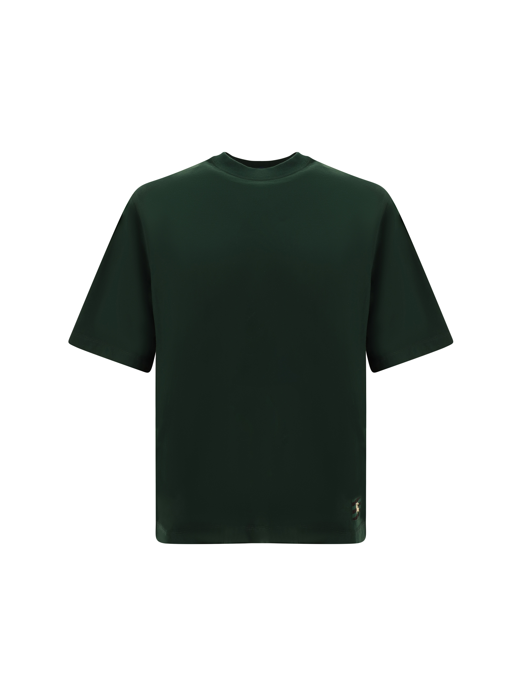 Shop Burberry Parker T-shirt In Ivy