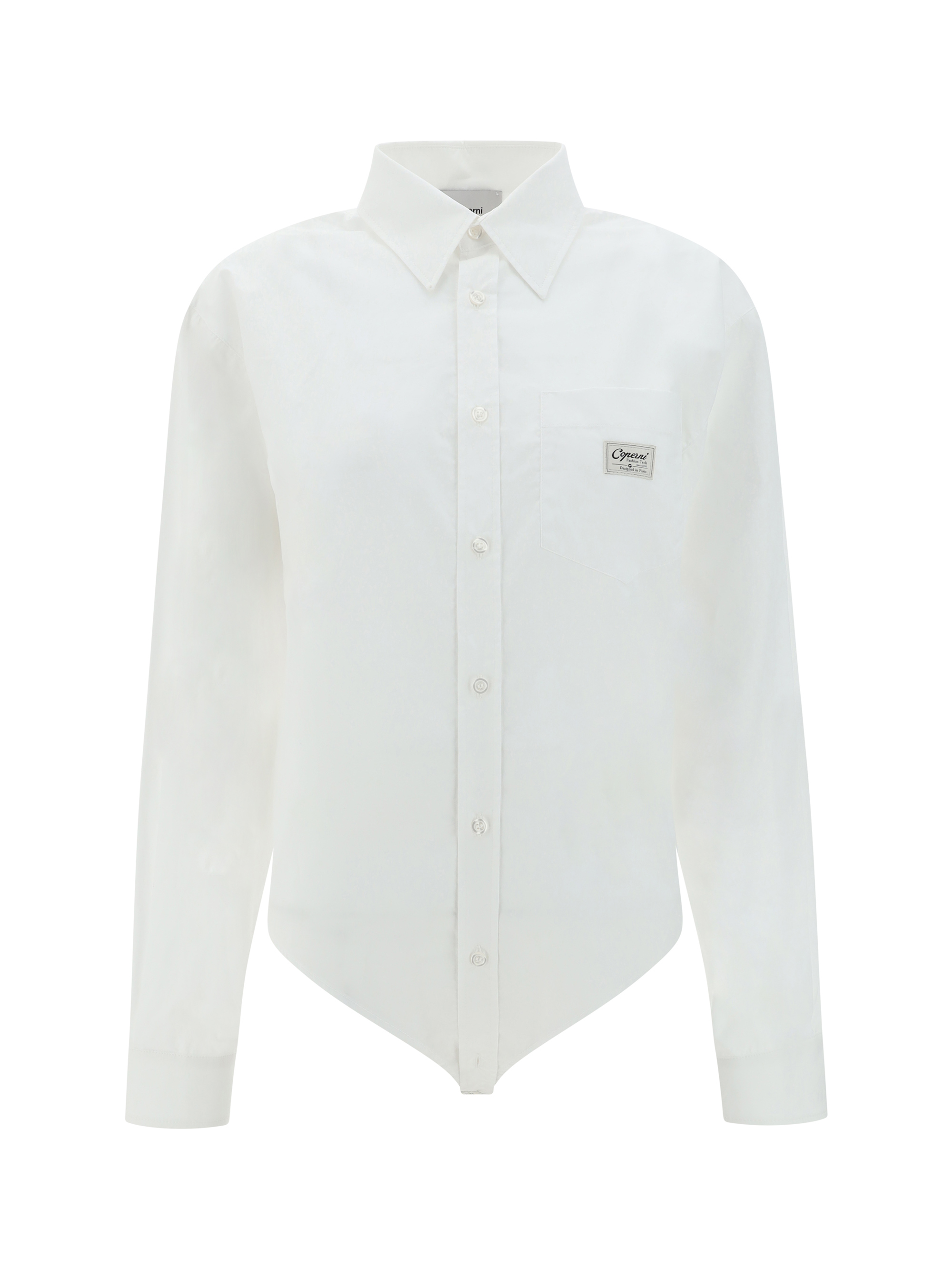 Shop Coperni Body Shirt In White