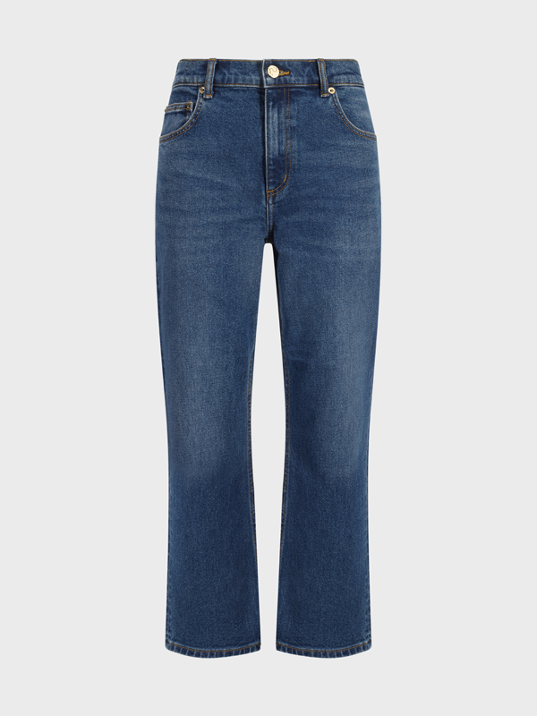 Cropped Flared Jeans