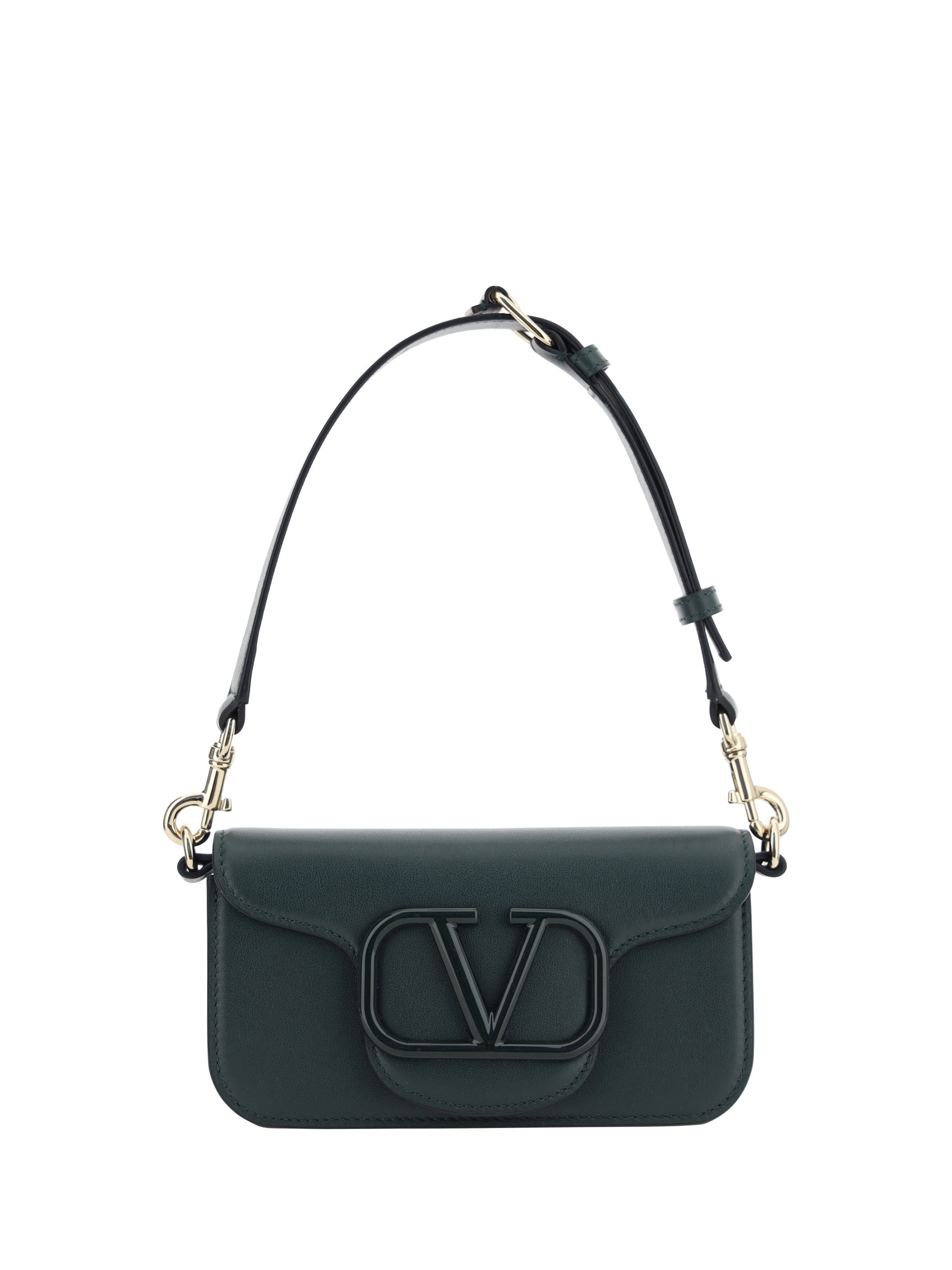 Valentino Garavani black VSLING medium leather shoulder bag