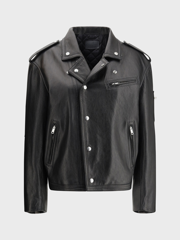 Giacca in pelle Biker