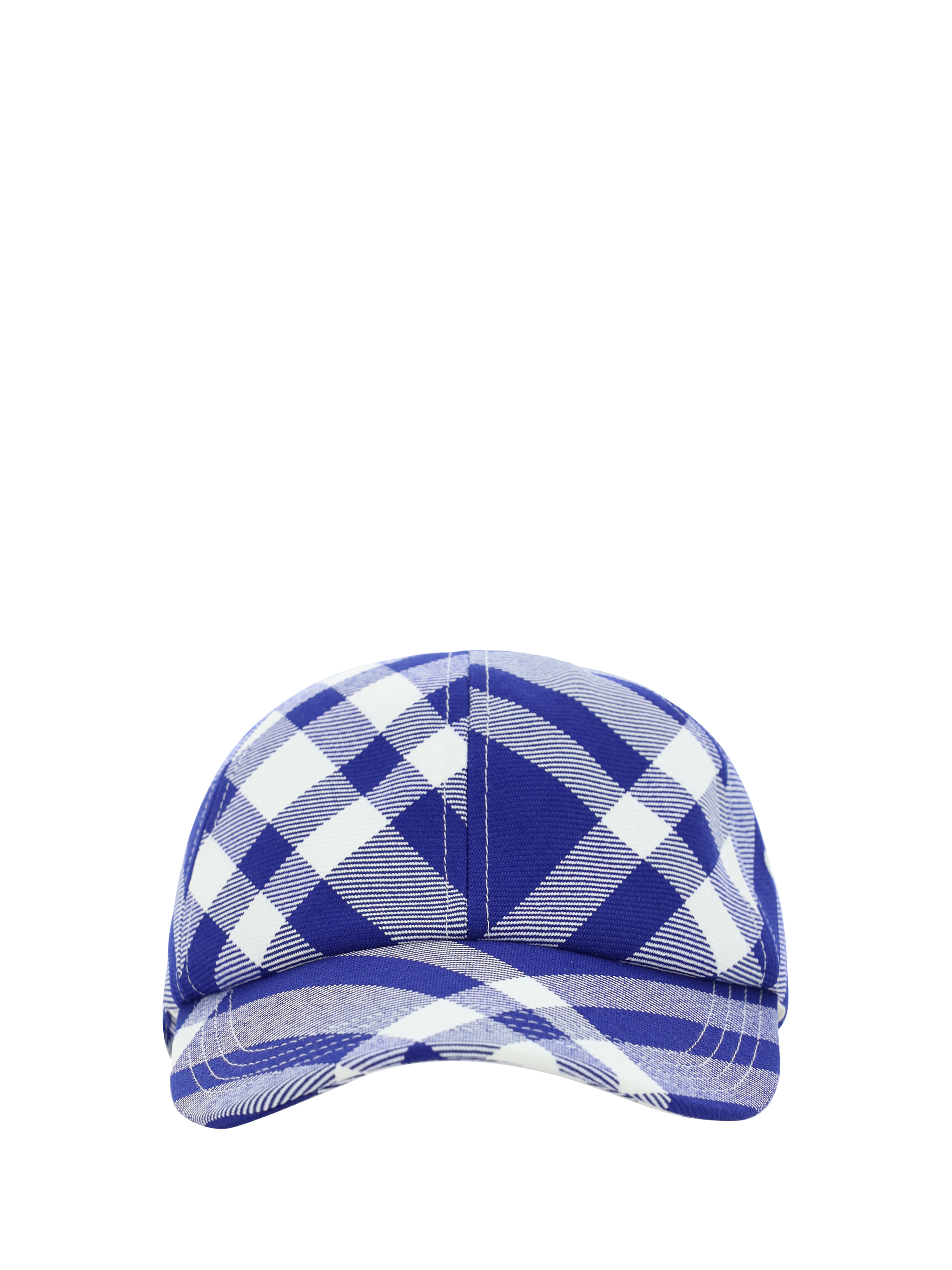 Burberry Check Wool-blend Baseball Cap In Knight Ip Check