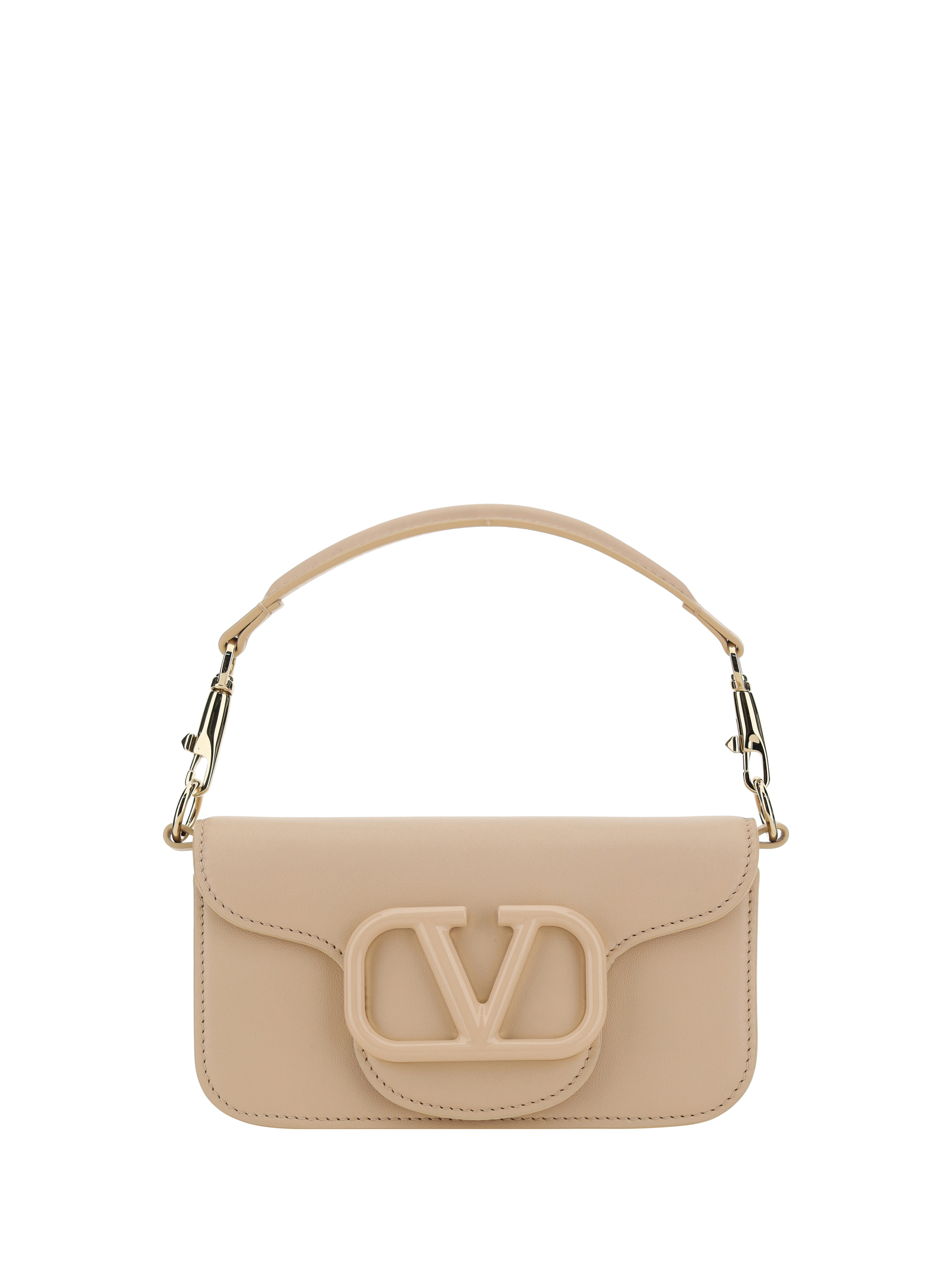 Valentino Garavani Locò Handbag In Powder Rose