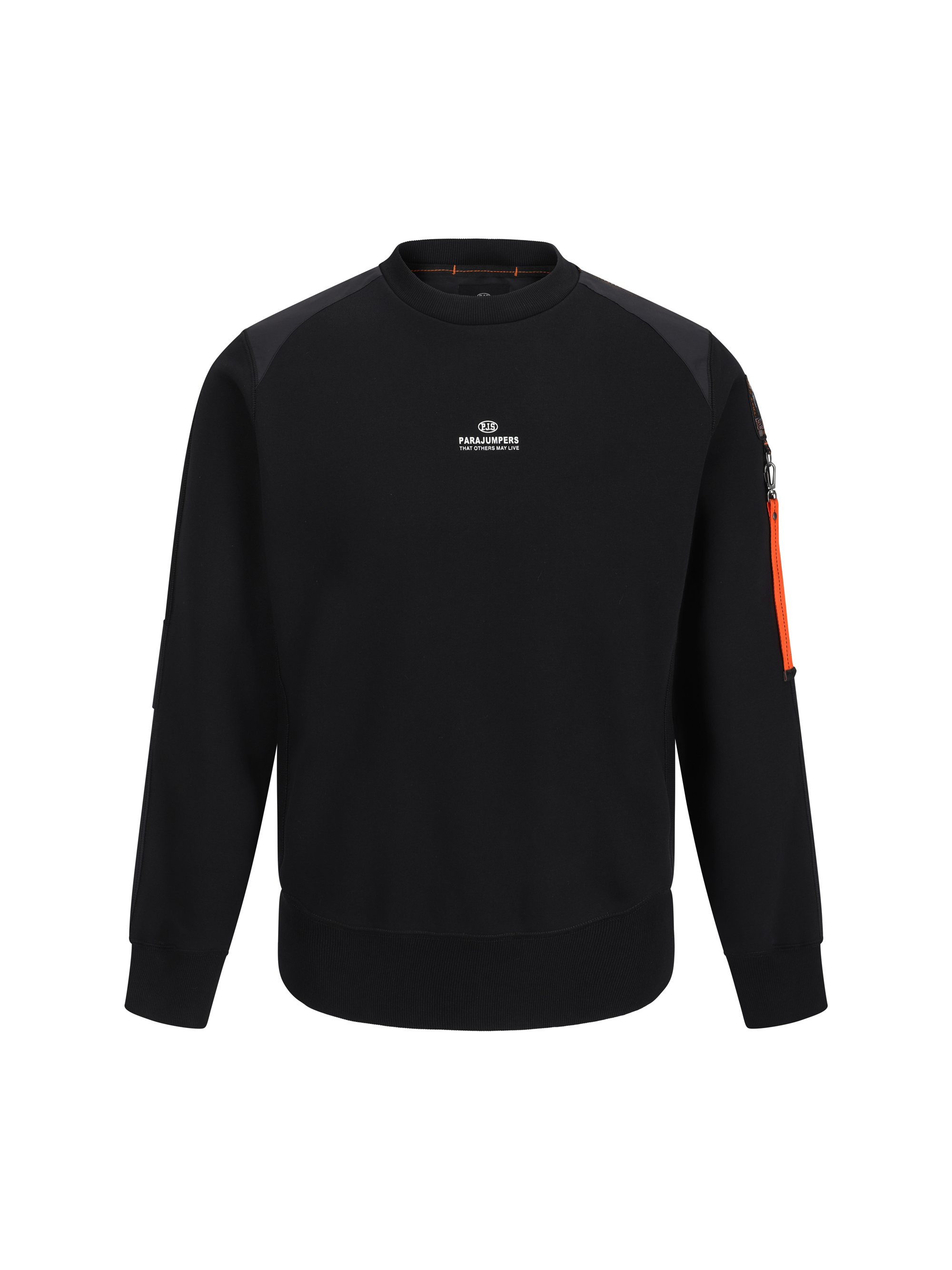 Shop Parajumpers Sabre Basic Sweatshirt In Black