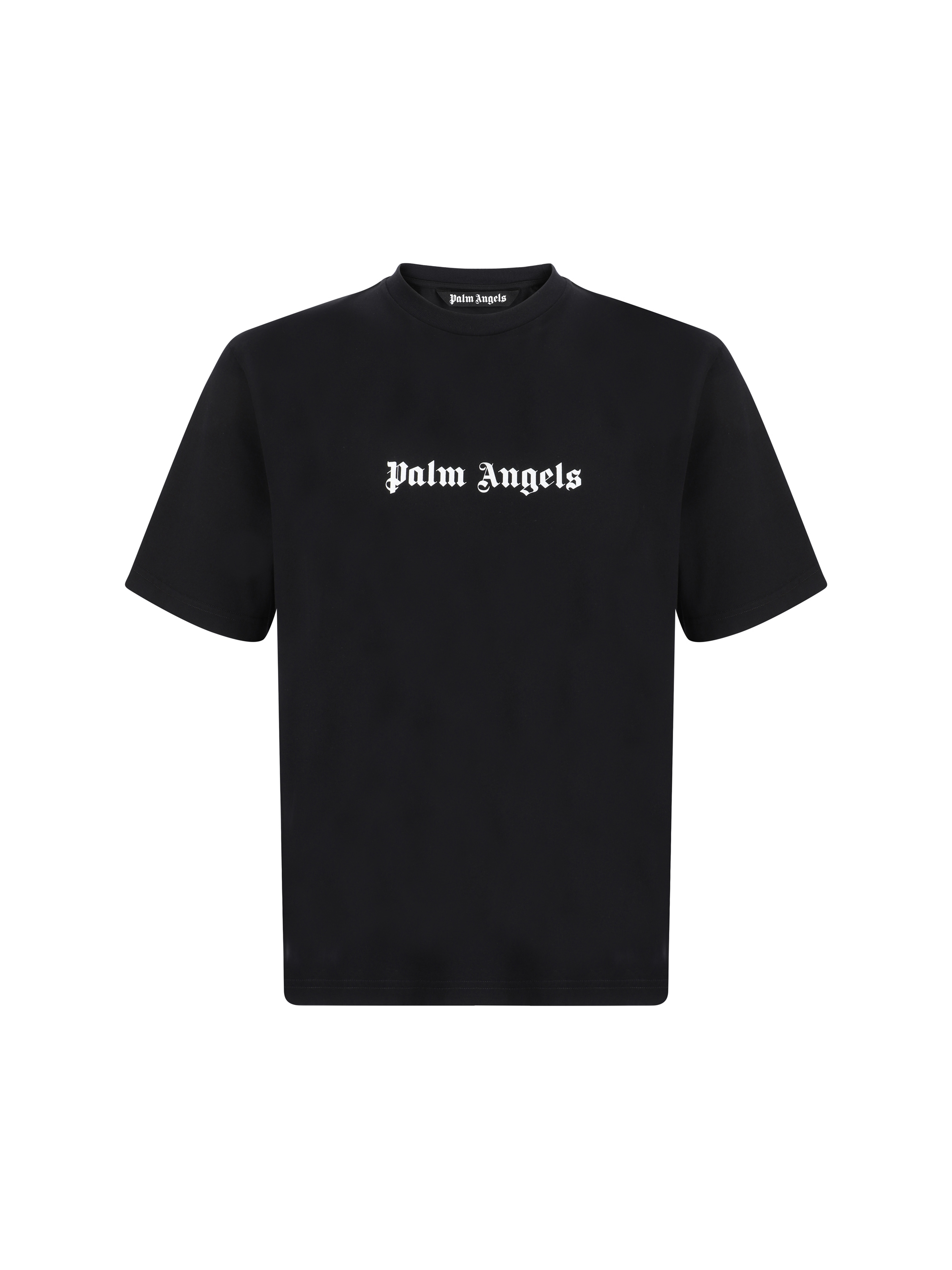 Shop Palm Angels T-shirt In Black White